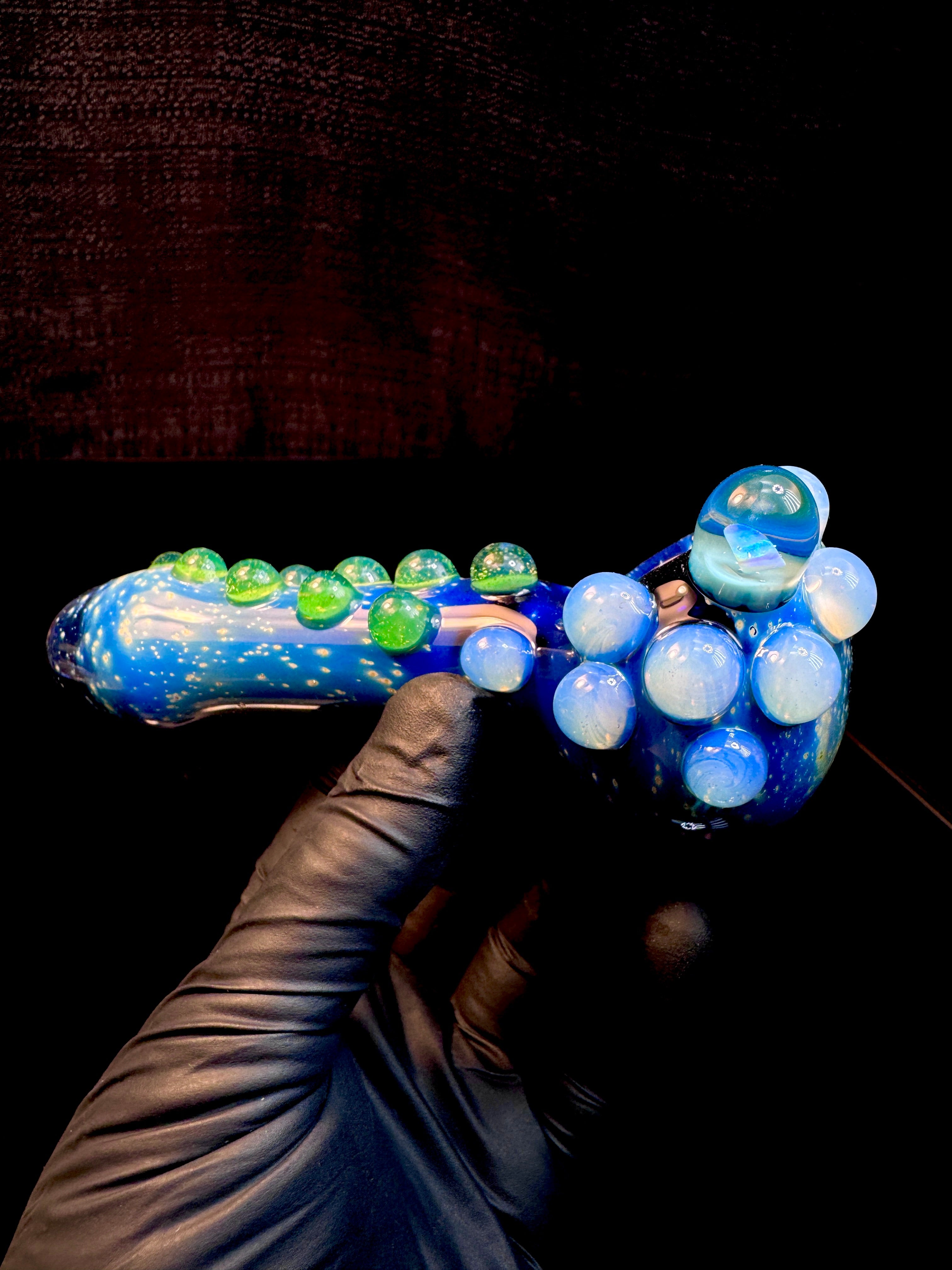 Secret white x Slyme x Starry night opal pipe