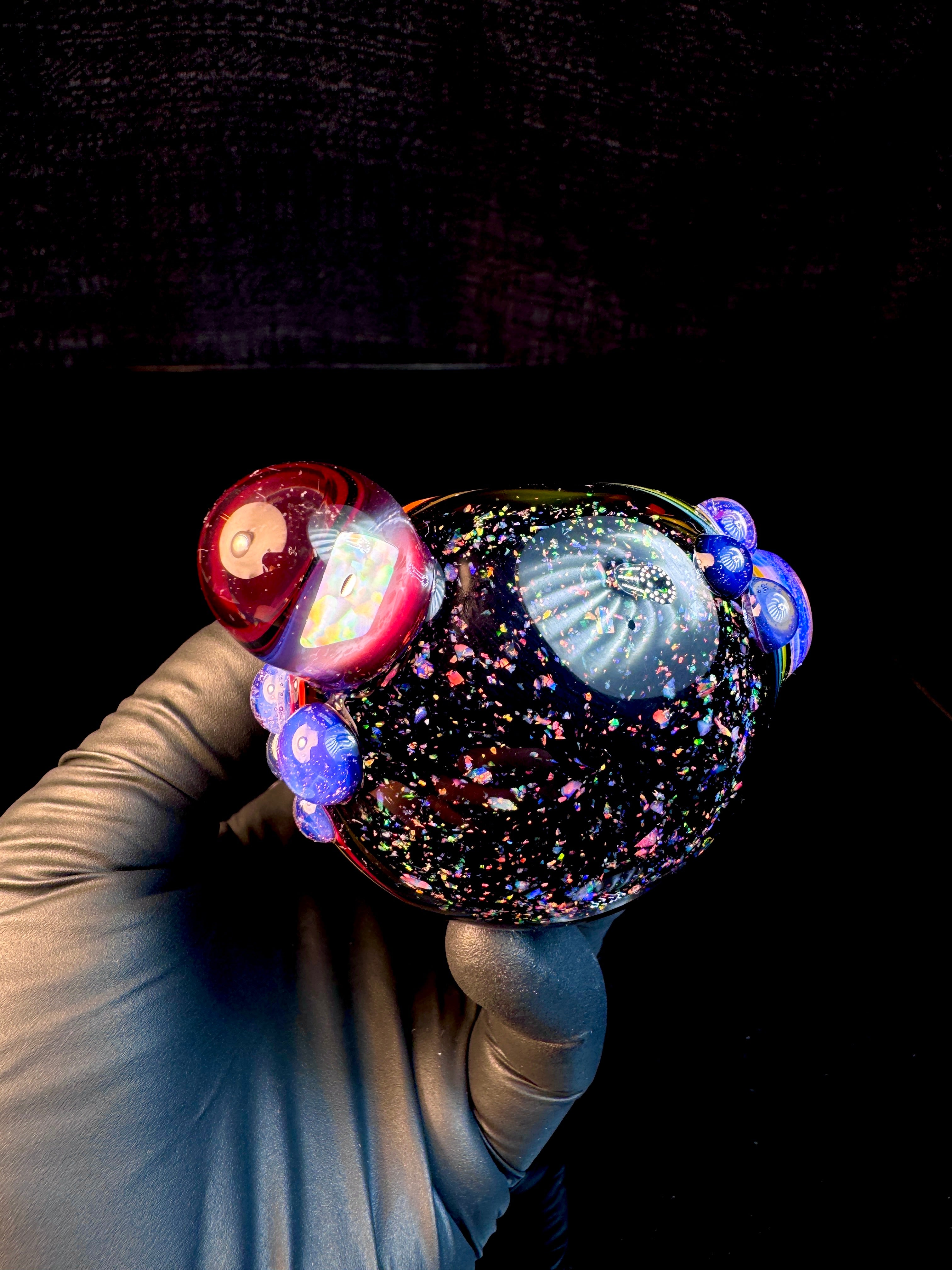 Cropal cap double opal rainbow spoon