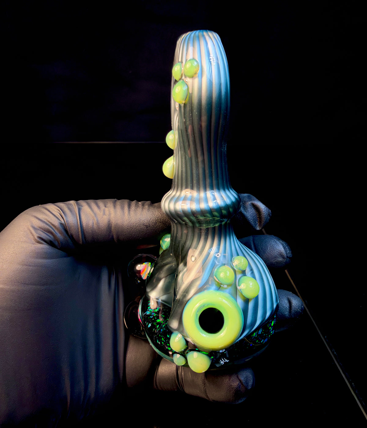 Wigwag opal pipe