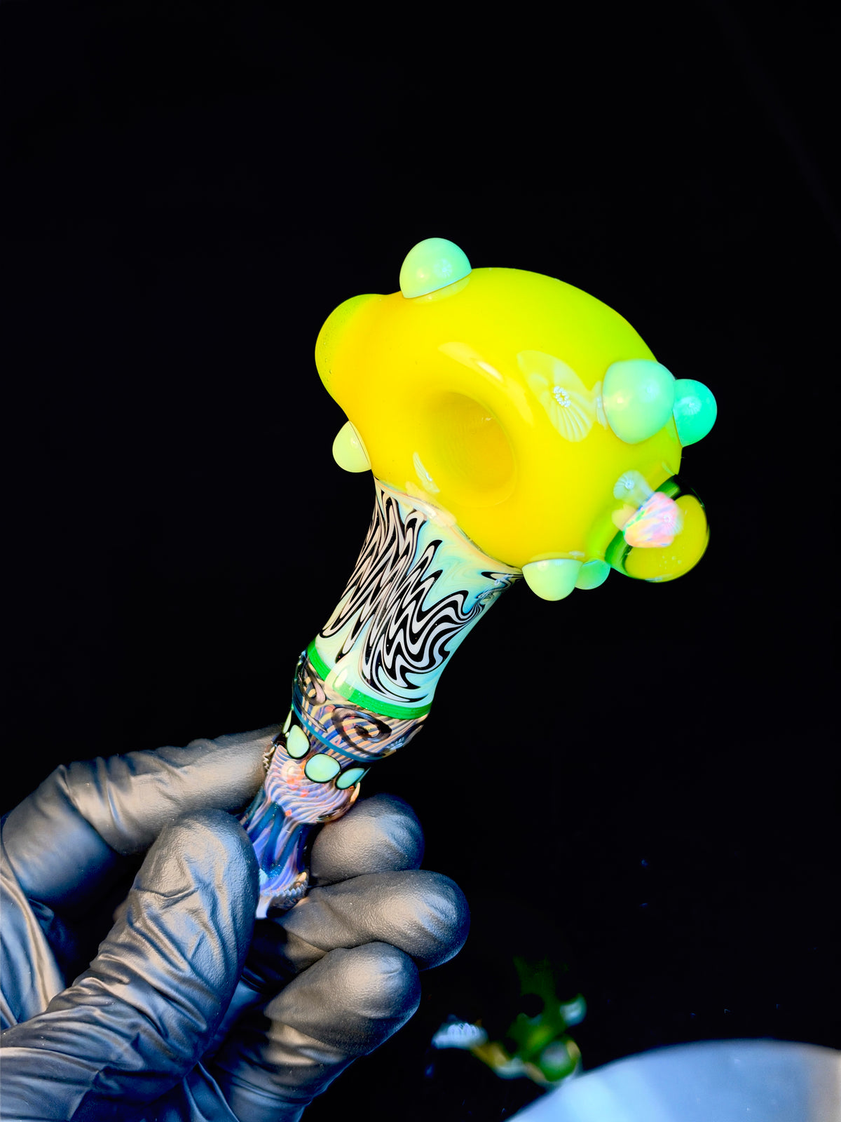 Lime Slyme wigwag spoon