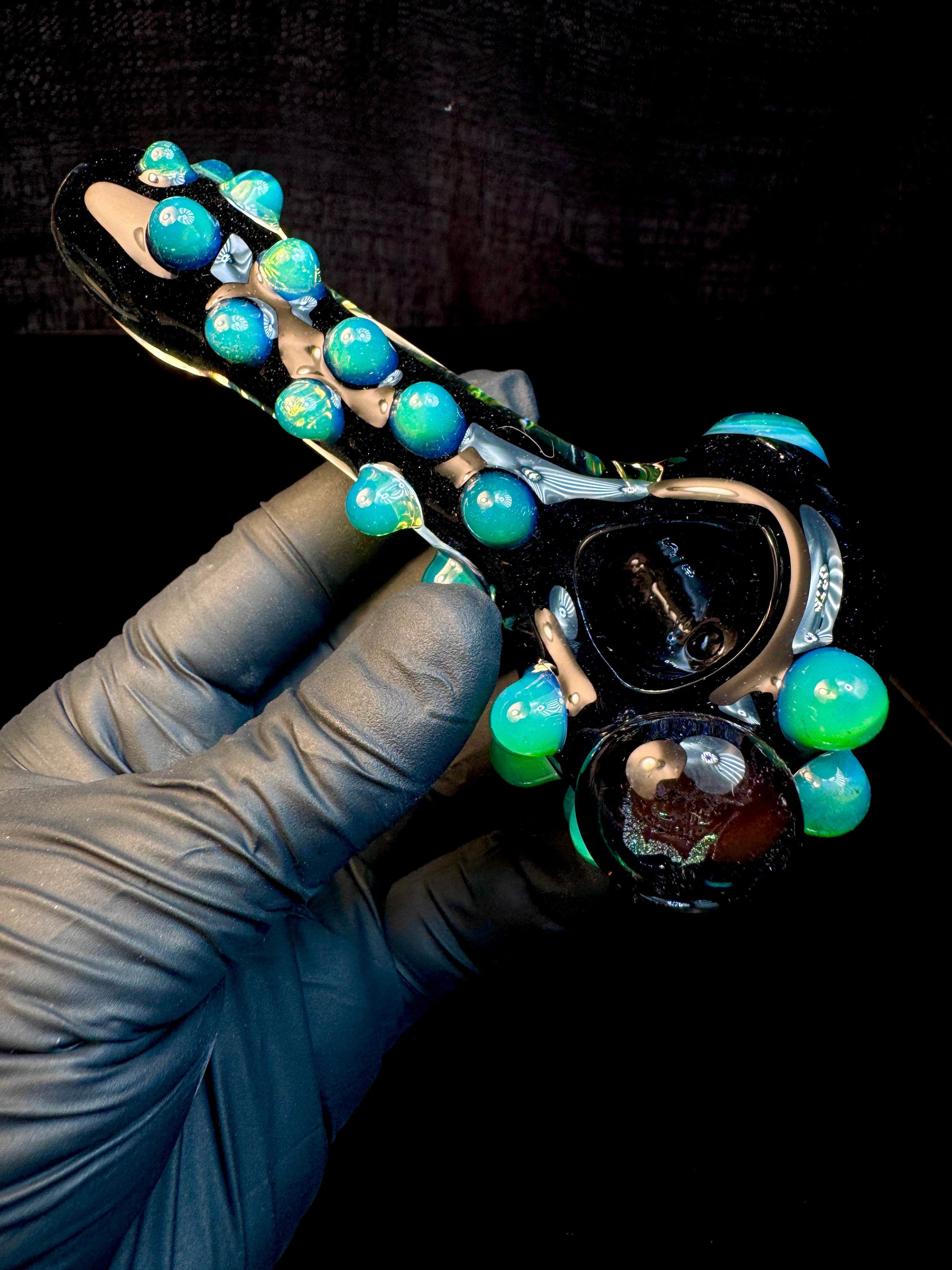 Dichroic Skull spoon