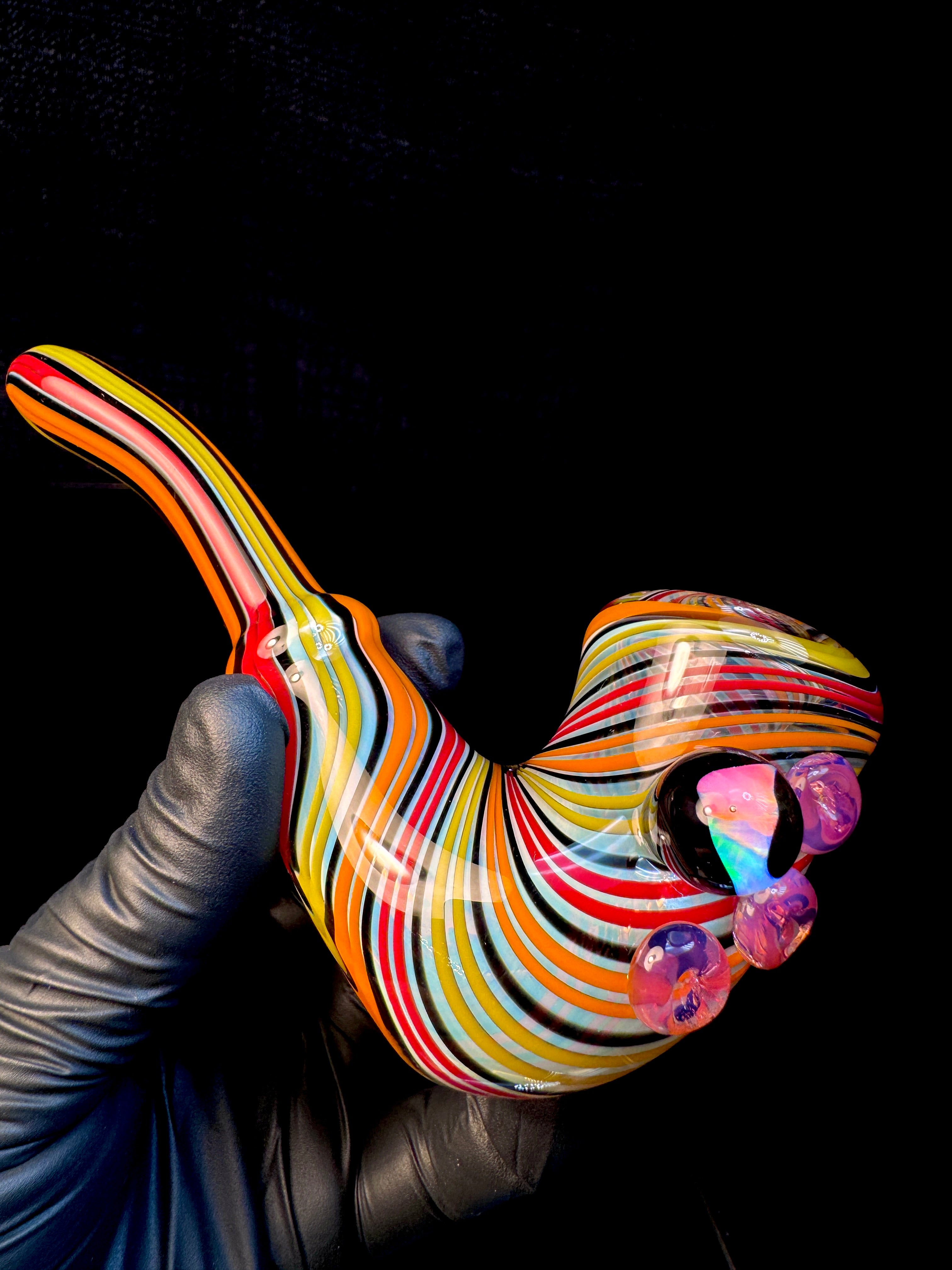 Fumed Kickback pistol lock