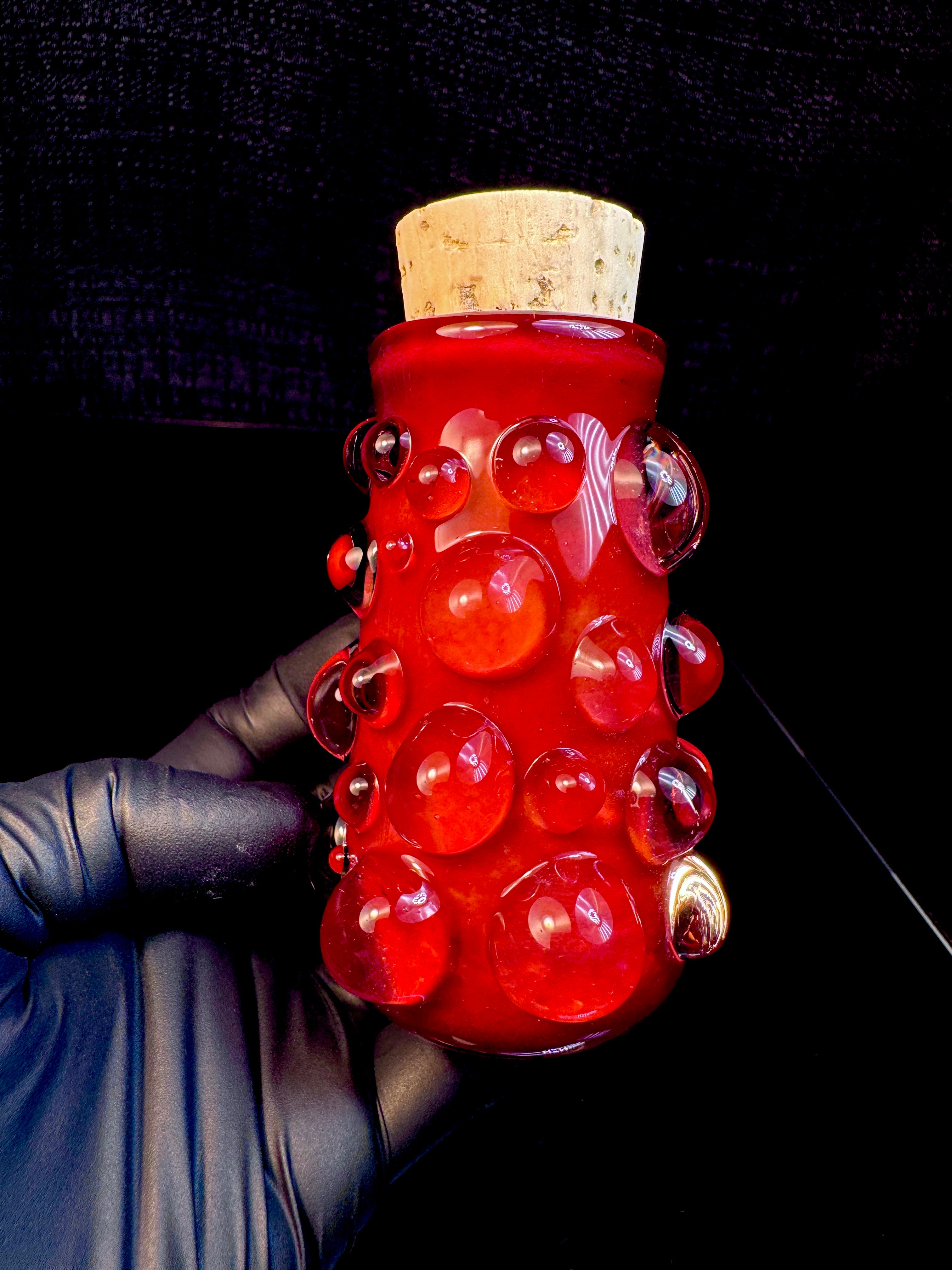 Cherry flat bottom nug Jar