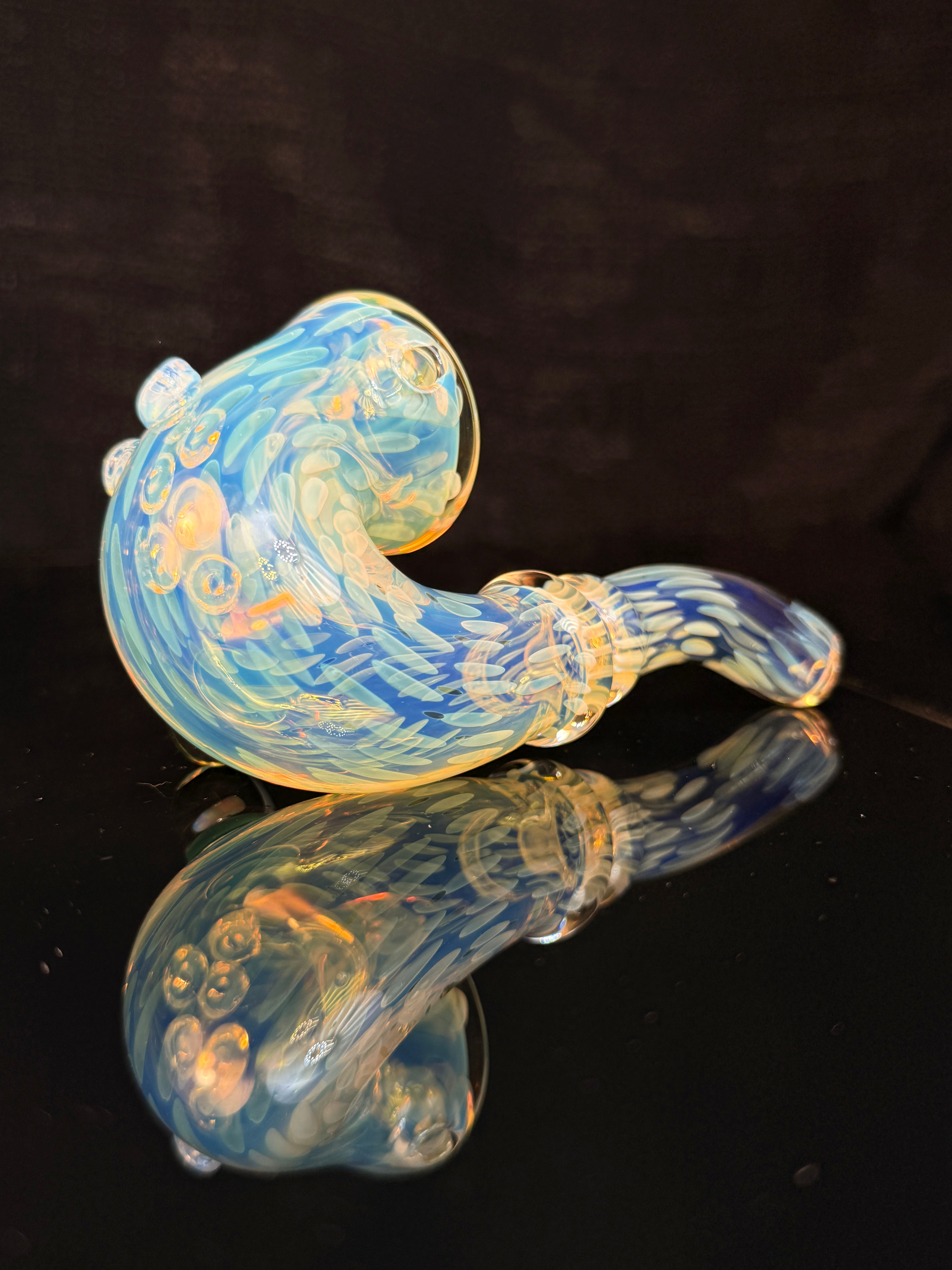 Silver fume x Secret white opal sherlock