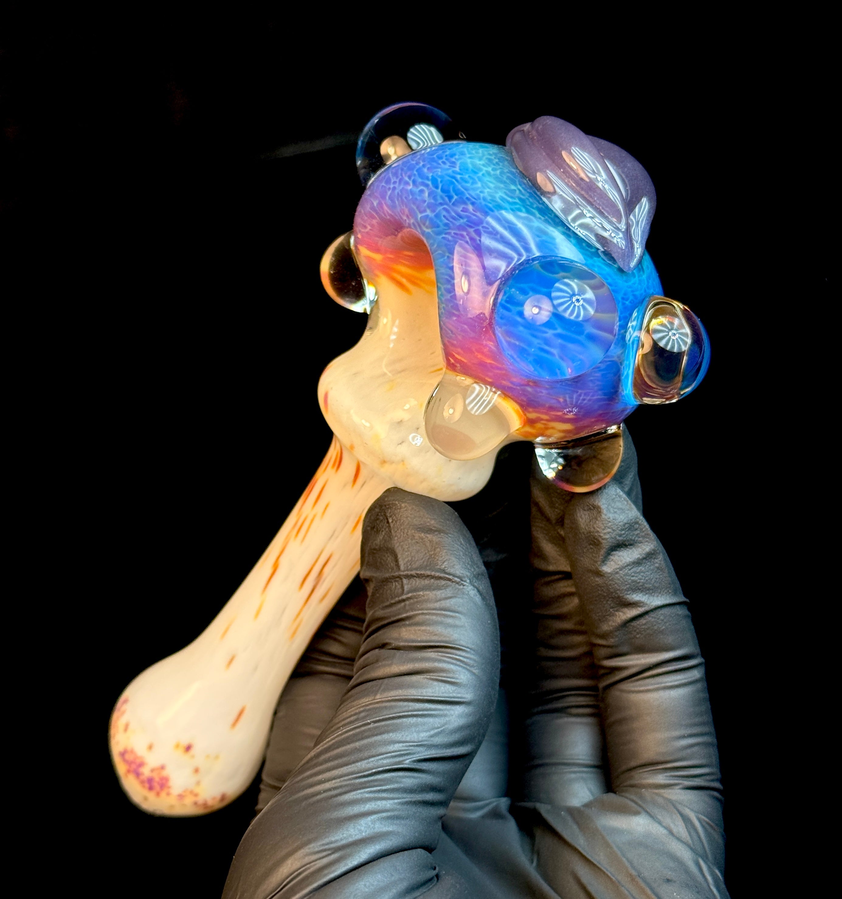 Ap/white wildberry eyeball spoon