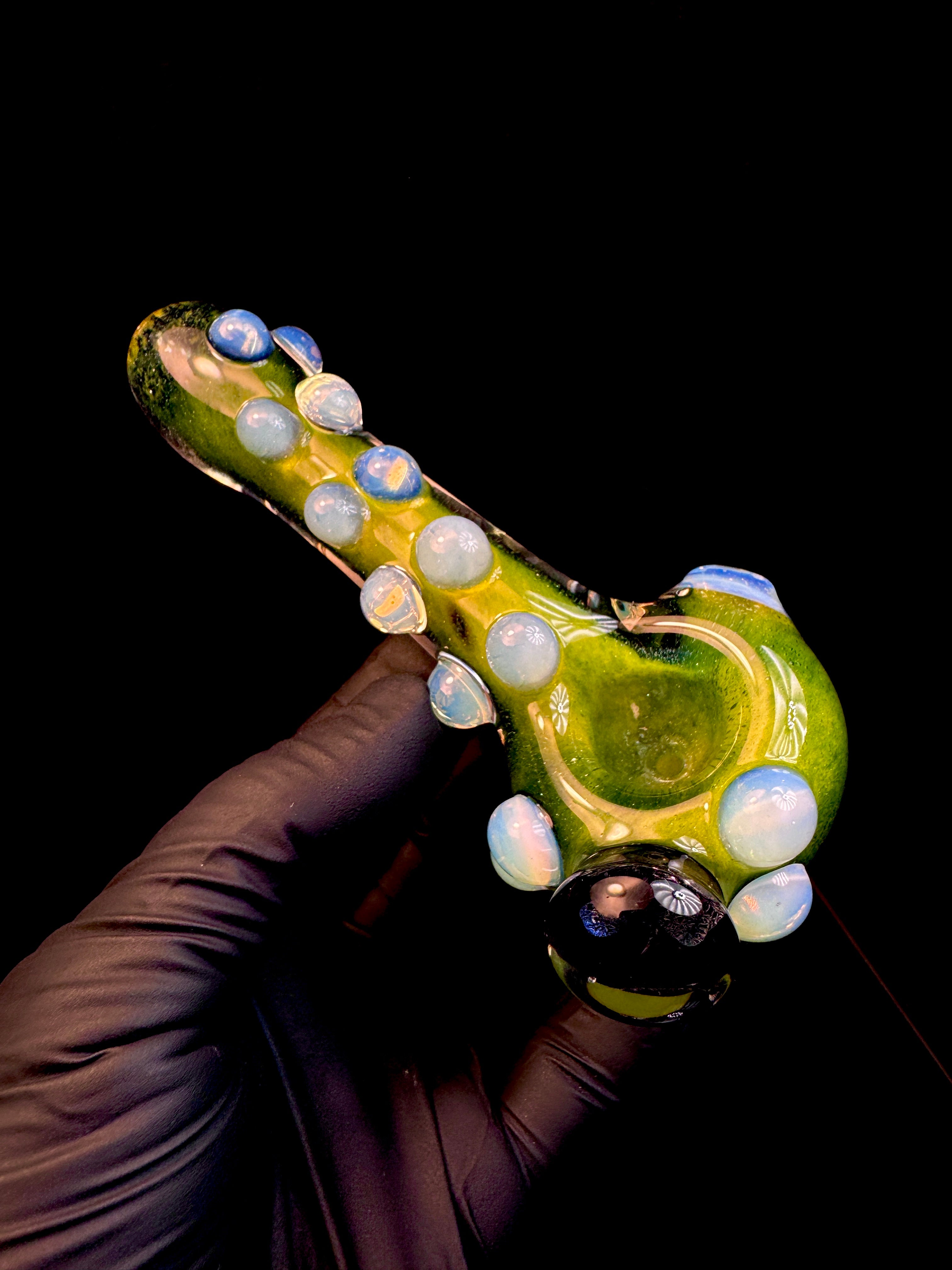 Dichroic clover spoon