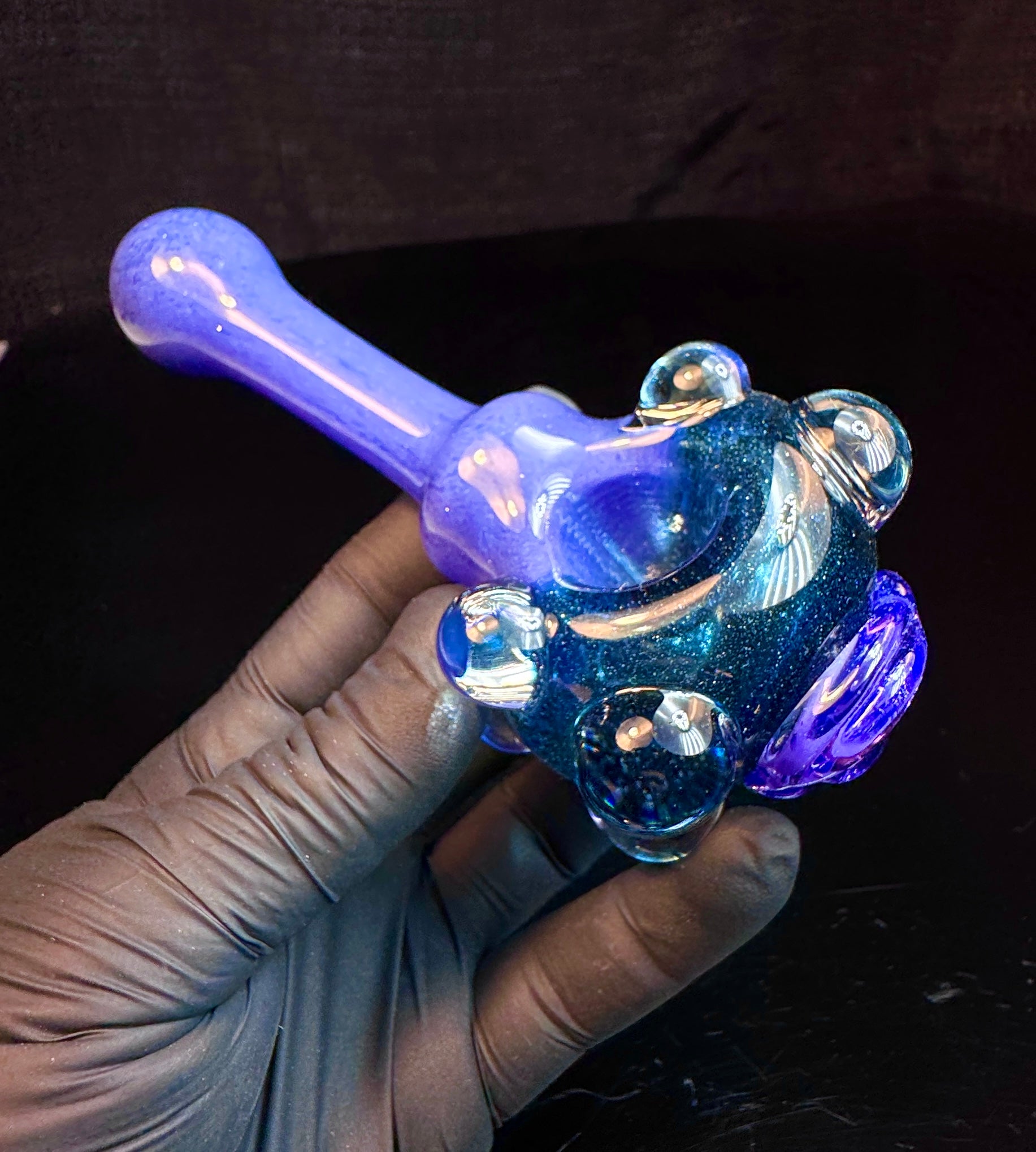 Blue stardust x purple urple eyeball monster pipe