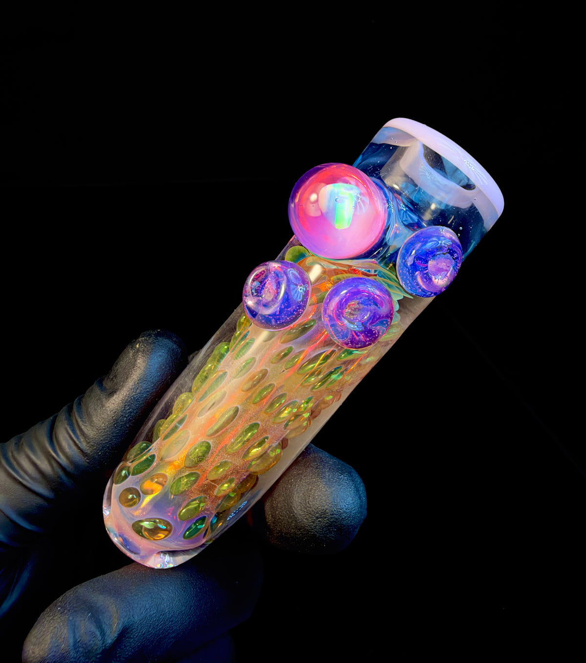 Fumed opal brickhouse chillum