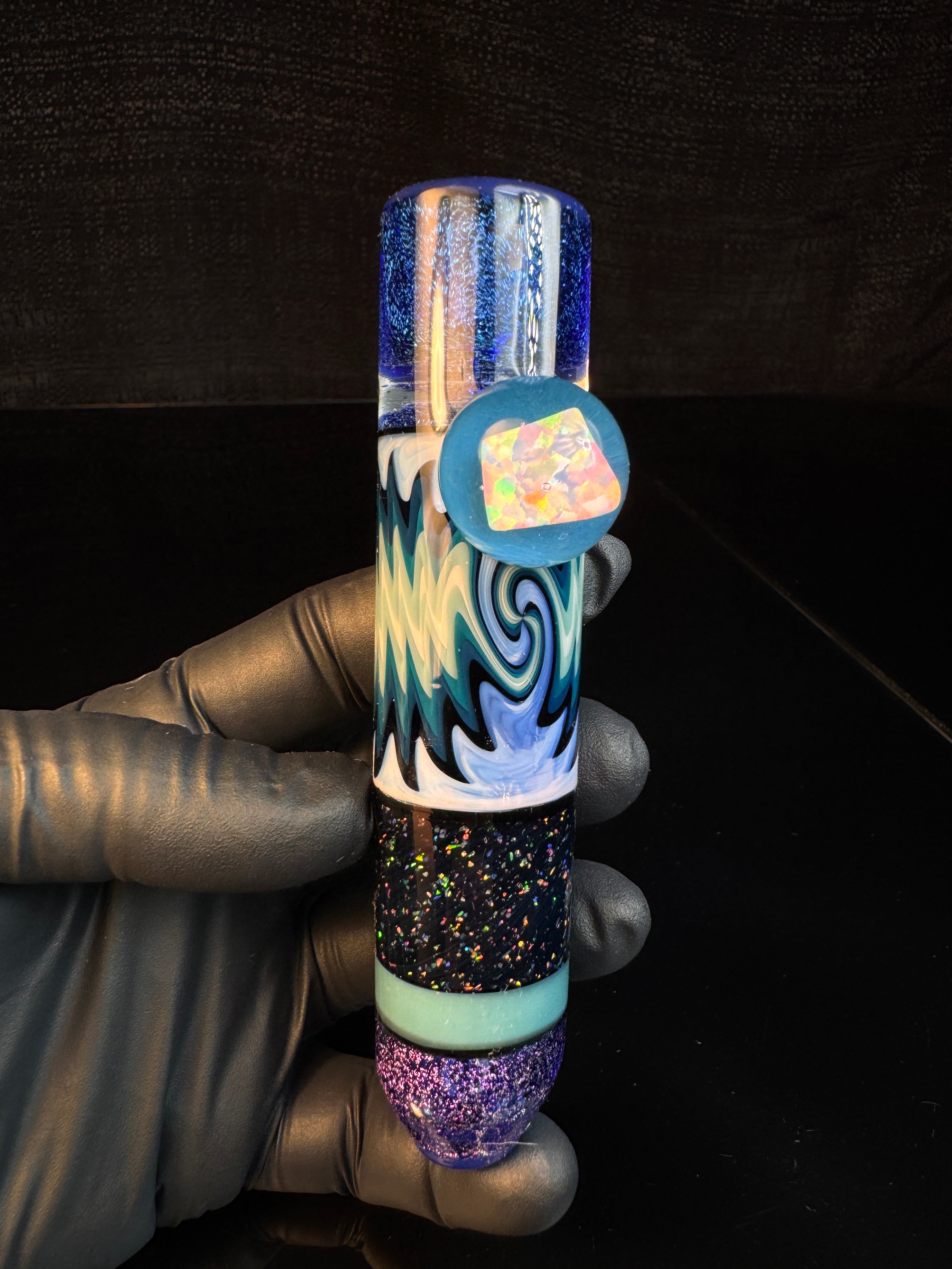 XL Purple/Blue Dichro Cropal Brickhouse