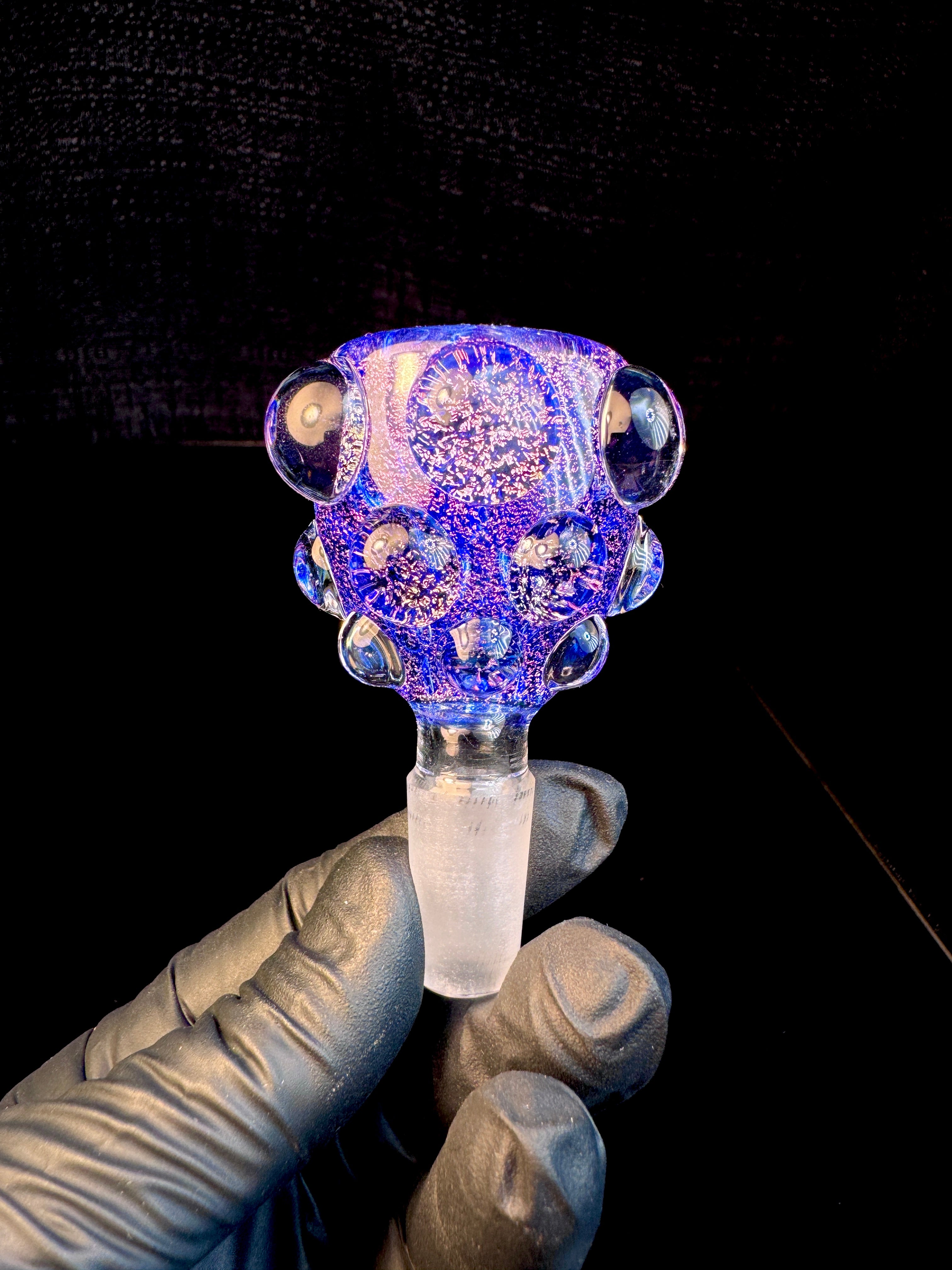 14mm Dichroic dot bowl