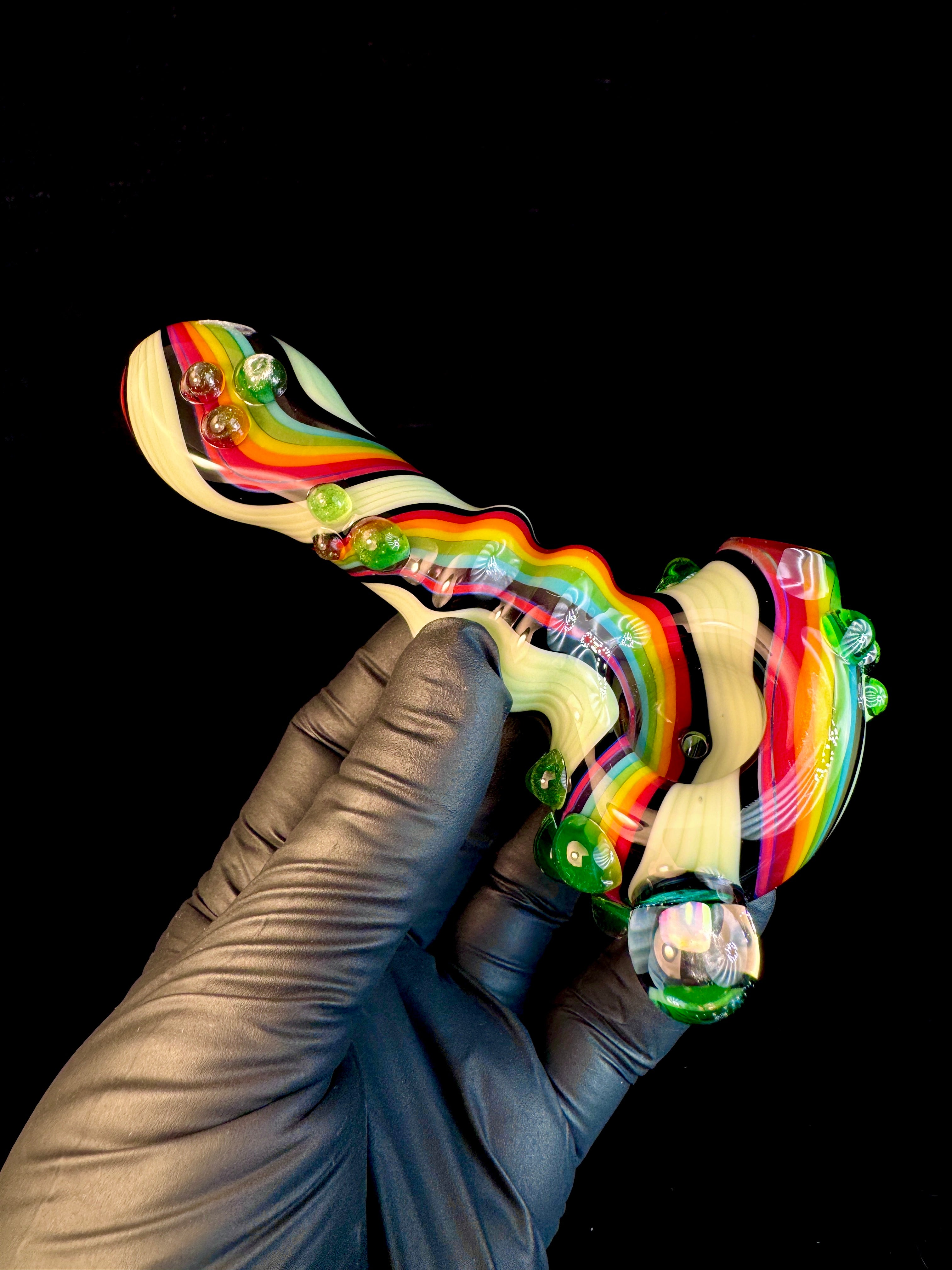 Slyme rainbow opal spoon