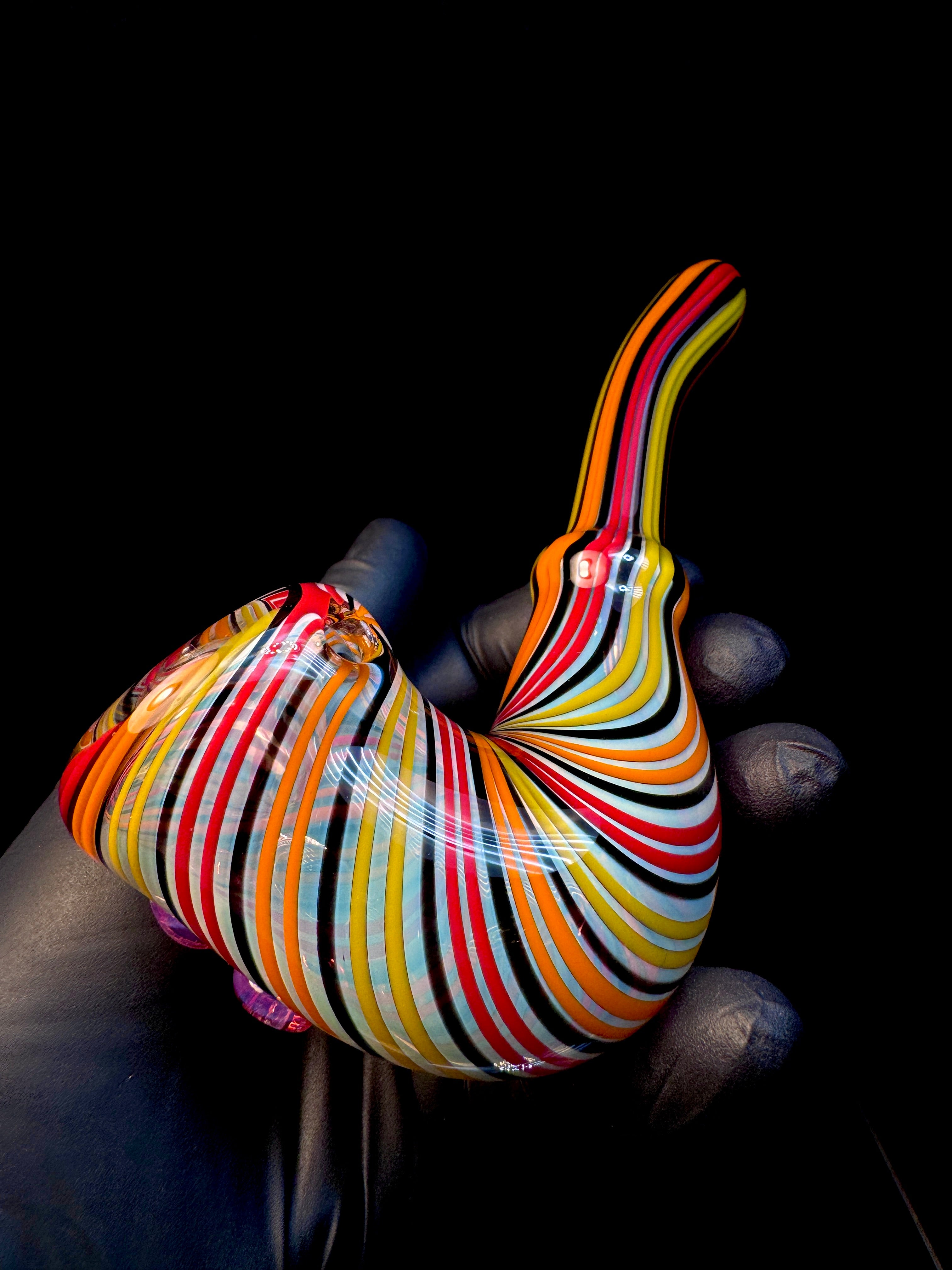 Fumed Kickback pistol lock