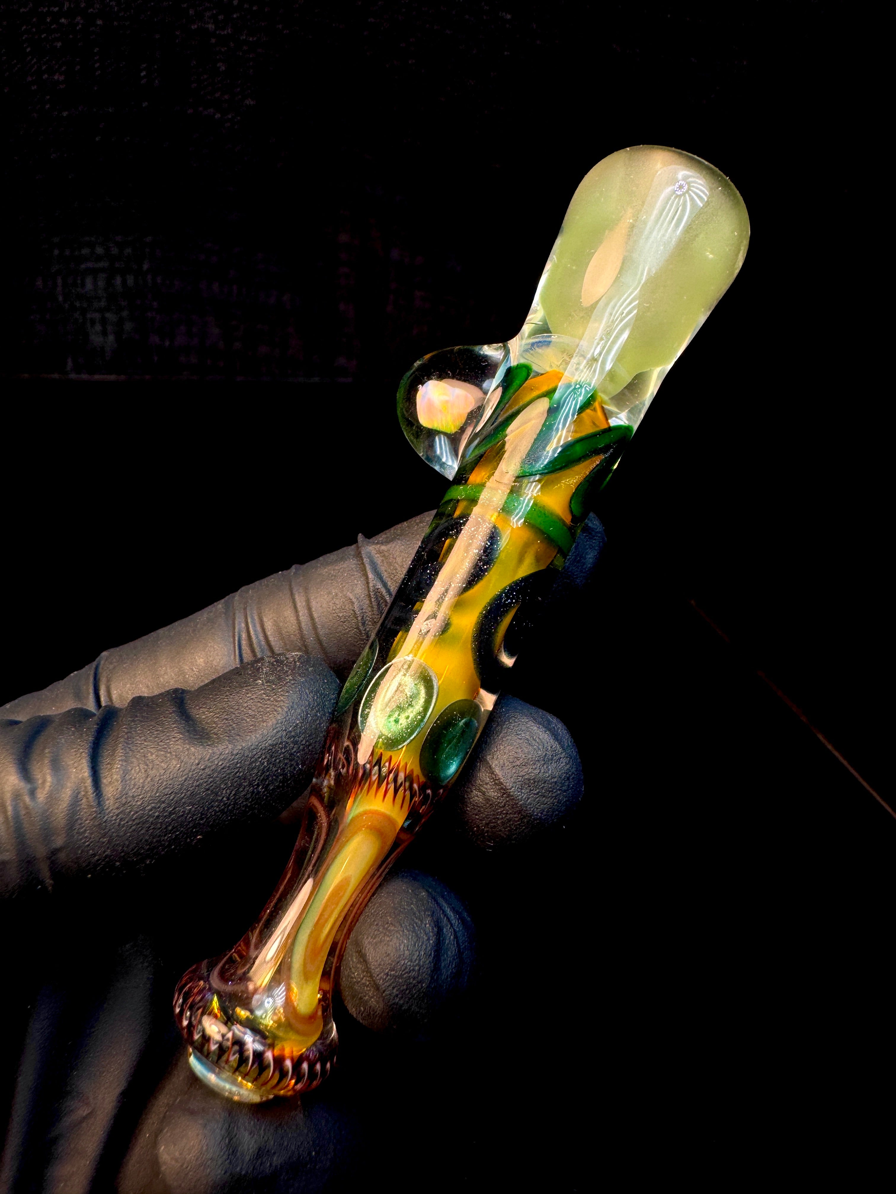 Titan x Gold fumed inside out opal bat