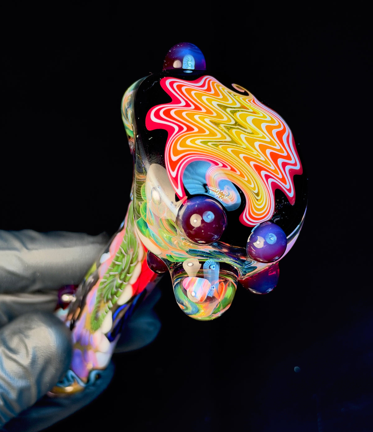 Premo wigwag Color Changing Opal Spoon