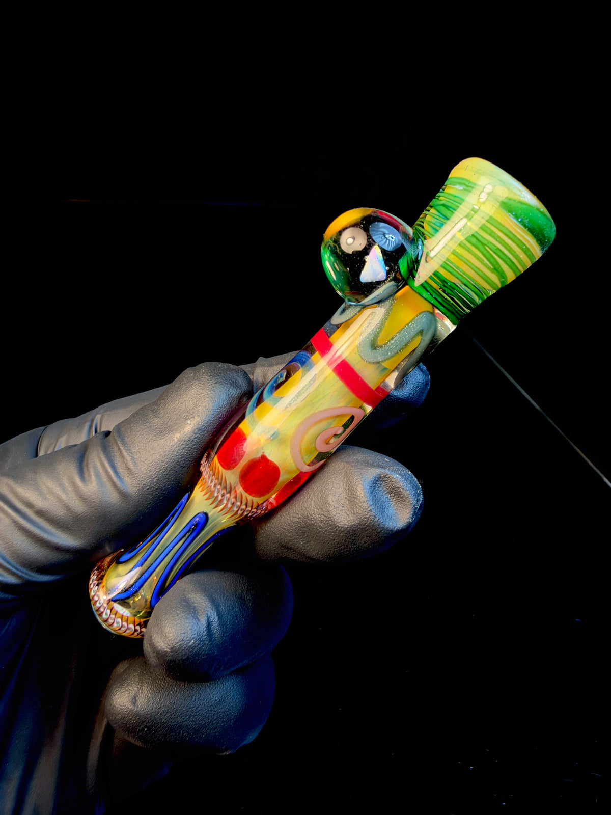 Gold fumed inside out bat
