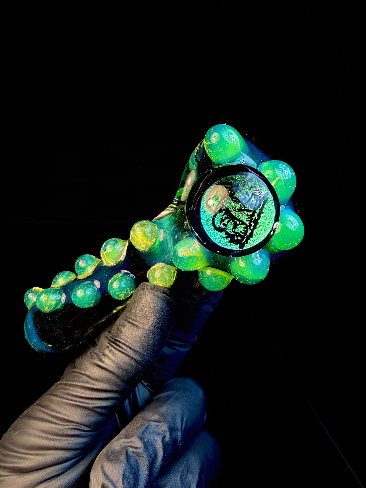 Dichroic mushroom spoon