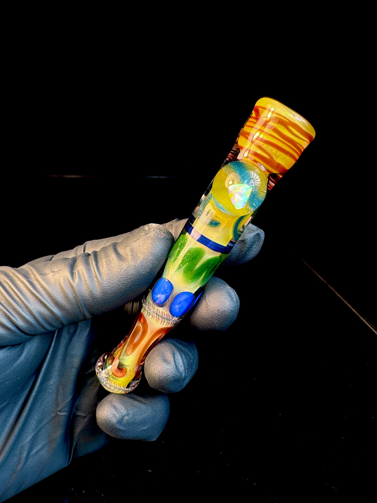 Gold fumed inside out bat