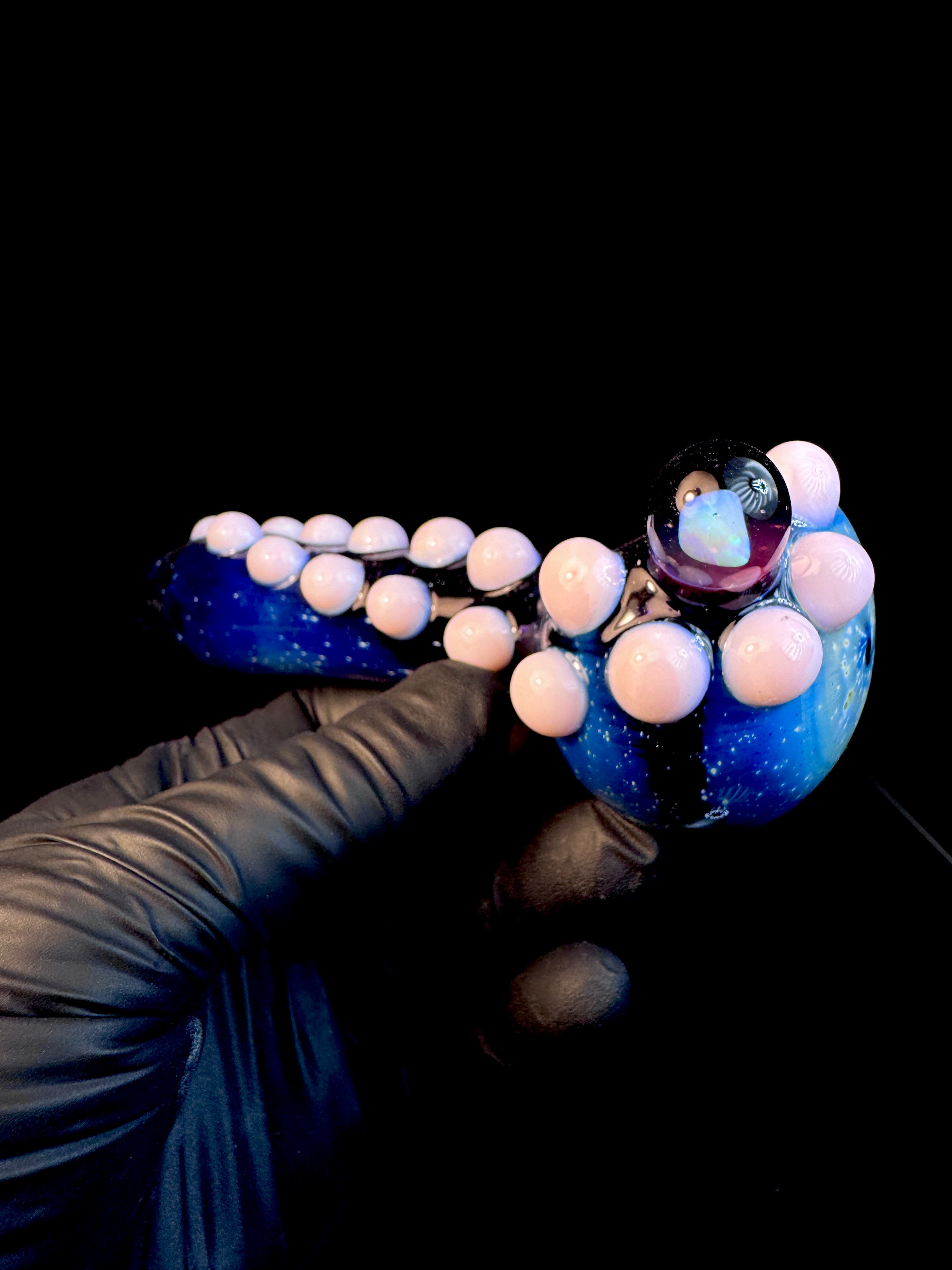 Starry Night Glass Pipe bubblegum Space Pipe