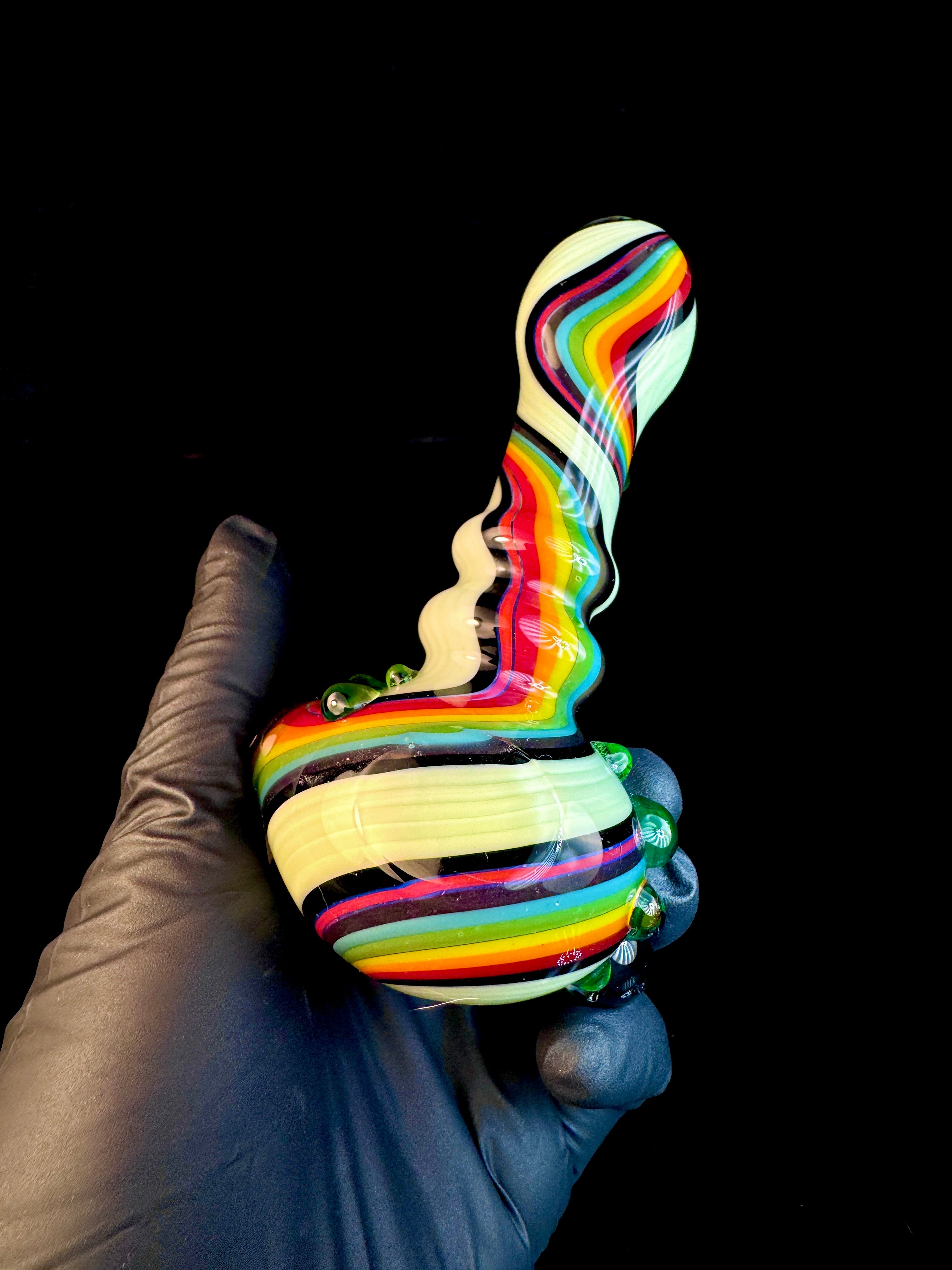 Slyme rainbow opal spoon