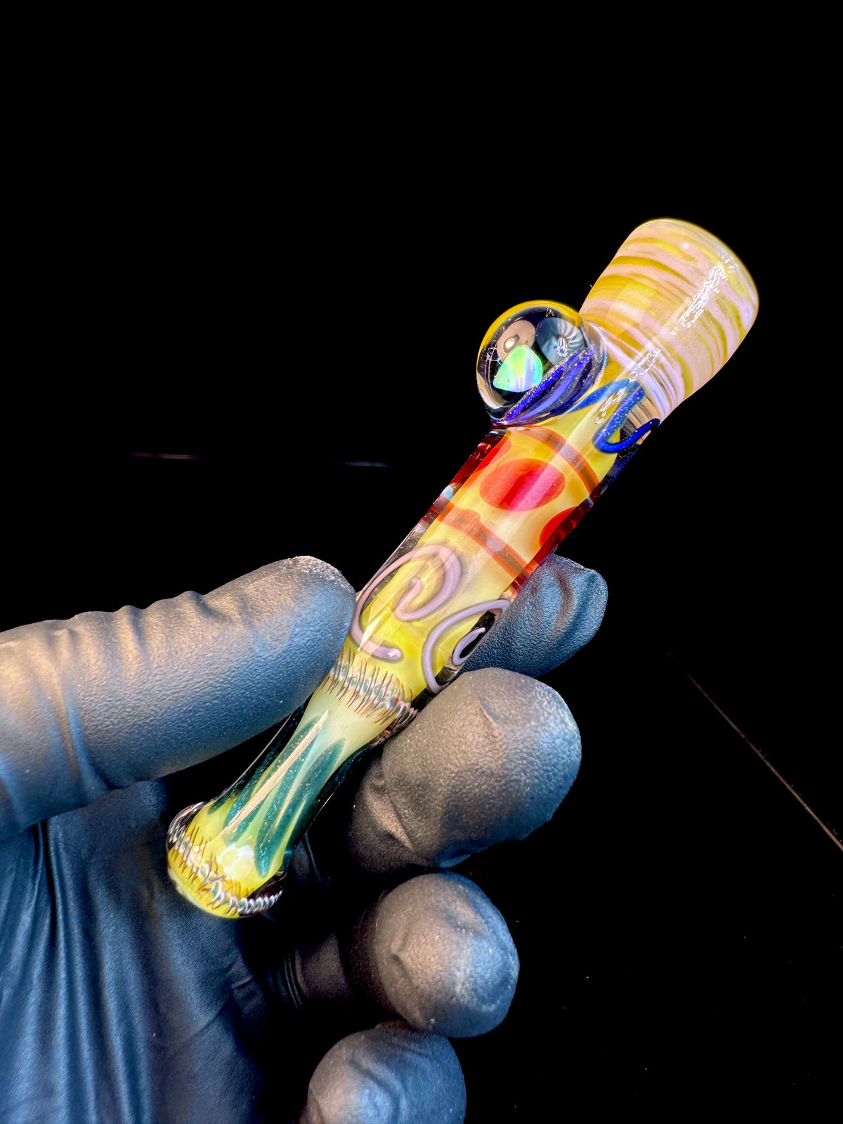 Gold fumed inside out bat