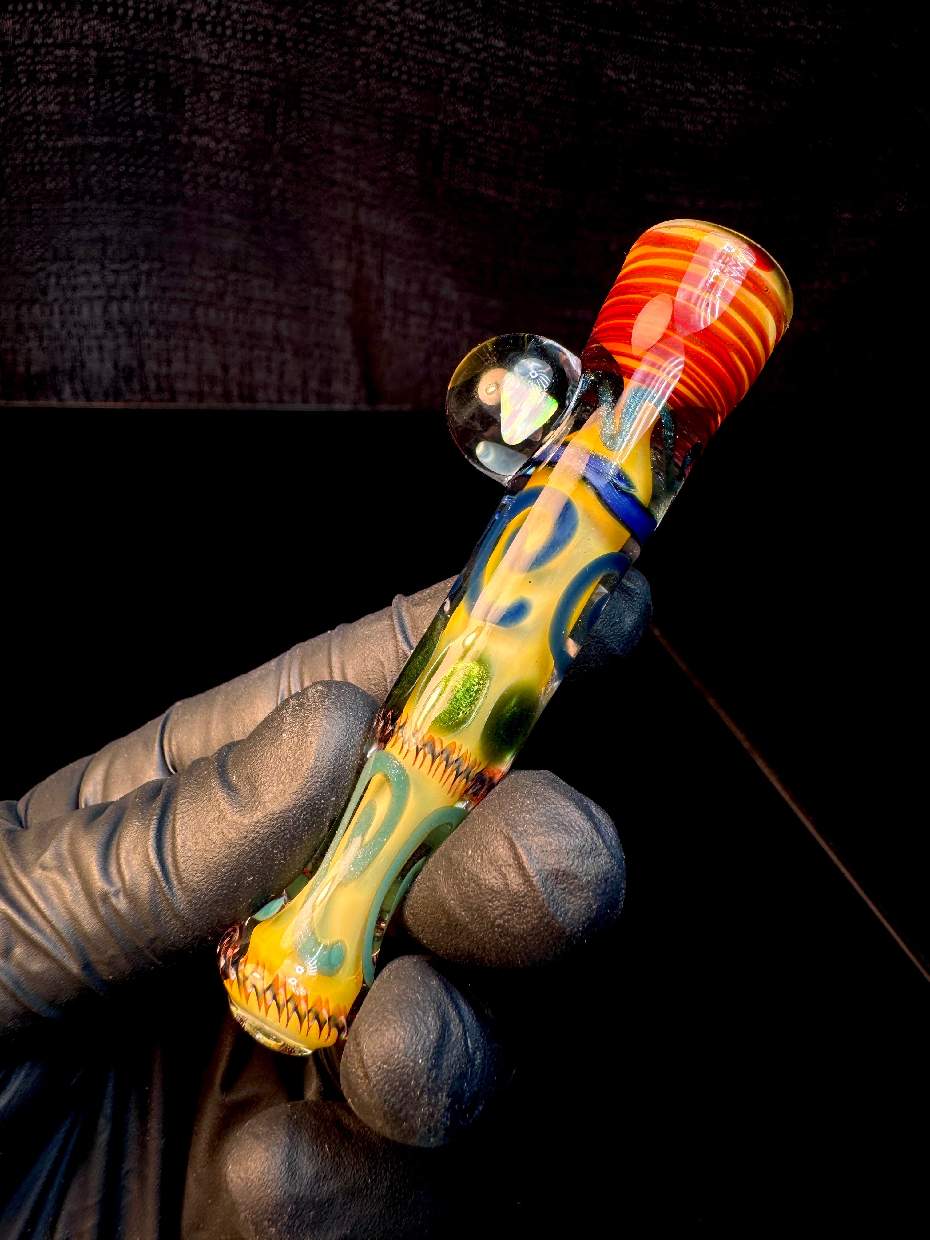 Gold fumed inside out bat