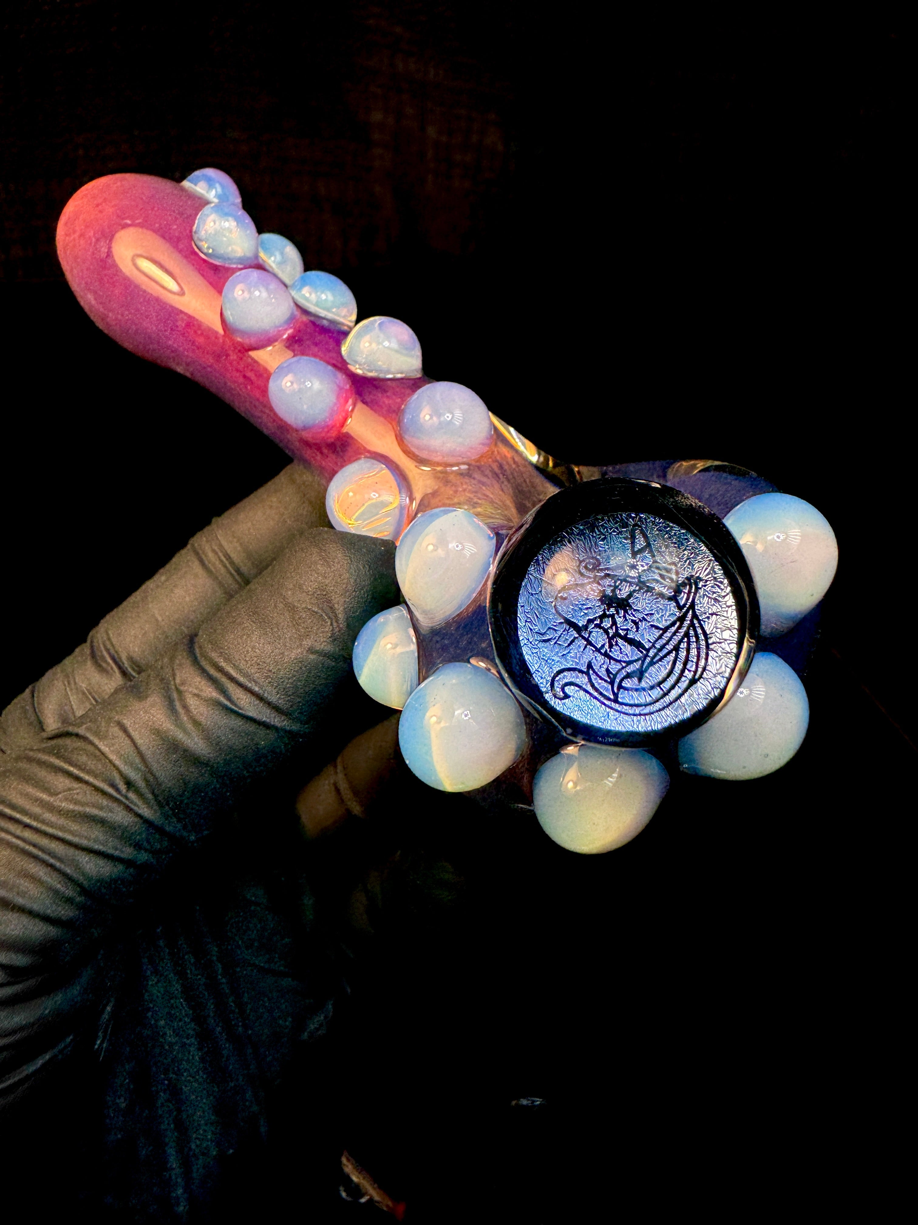 Dichroic Unicorn spoon