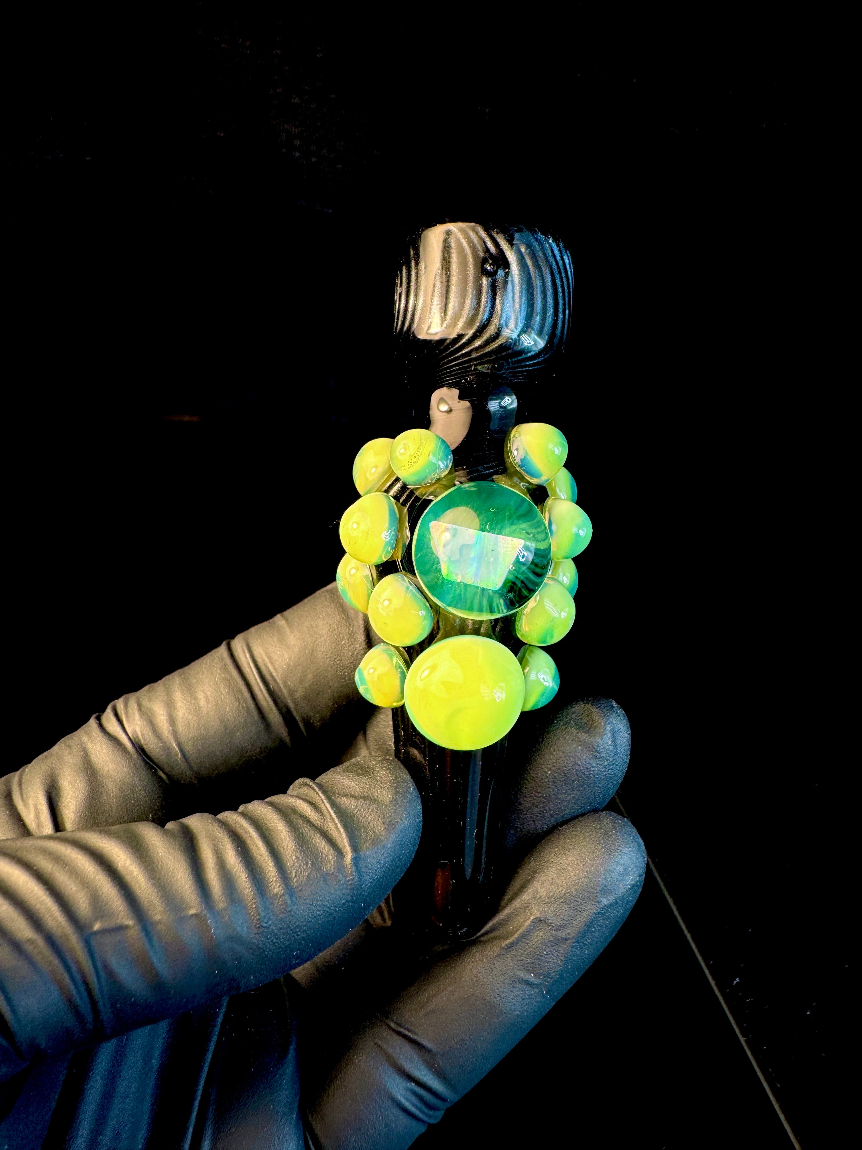 Razzi x Slyme opal chillum