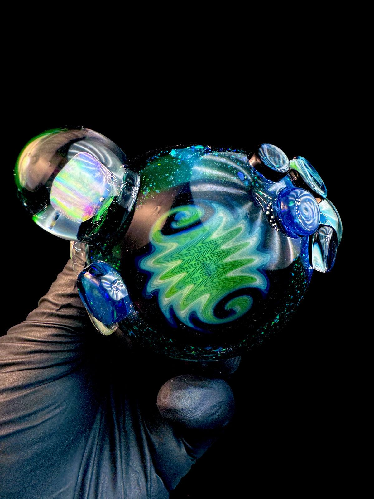 Wigwag opal pipe