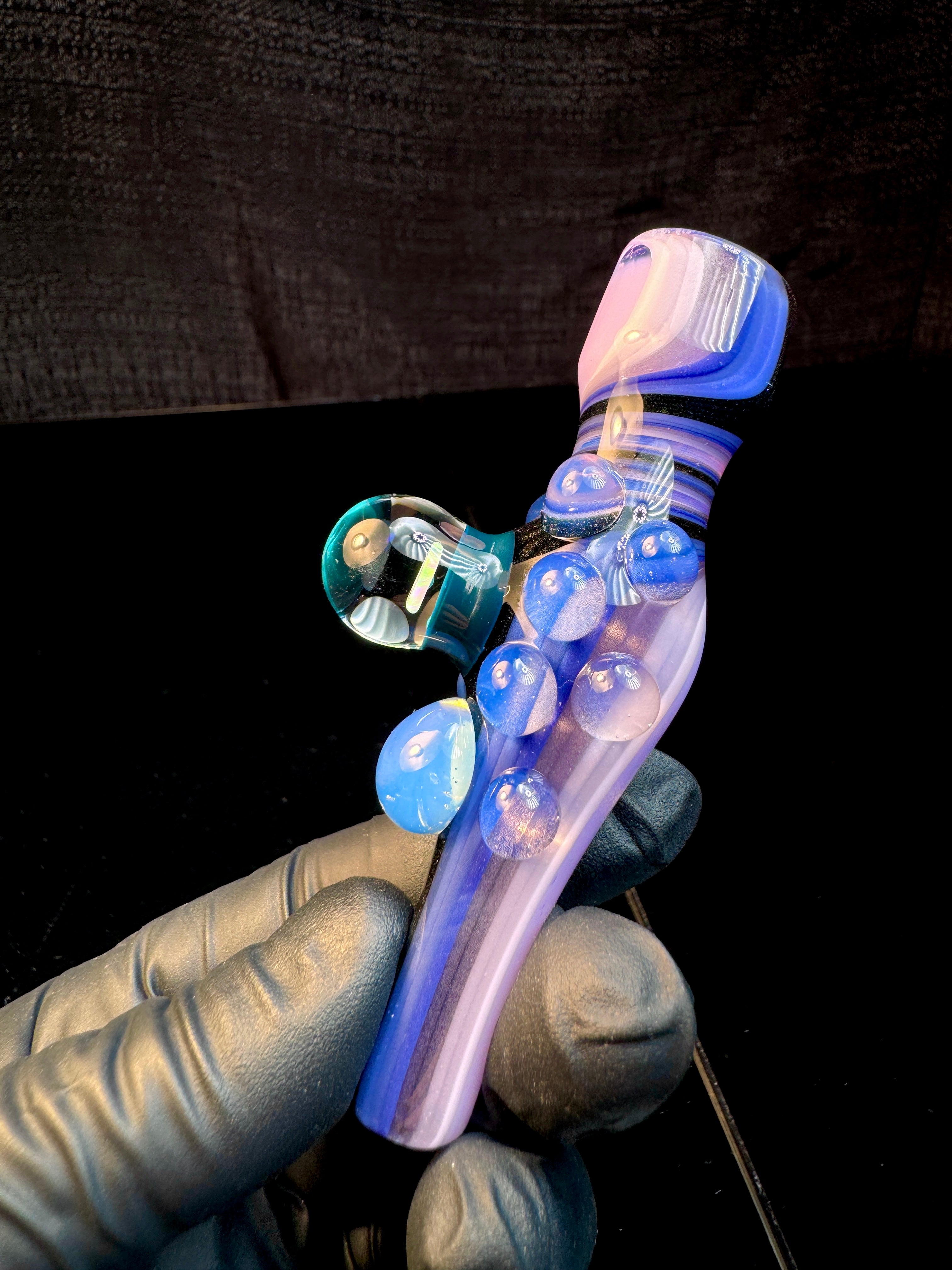 Grape fade x secret white opal chillum