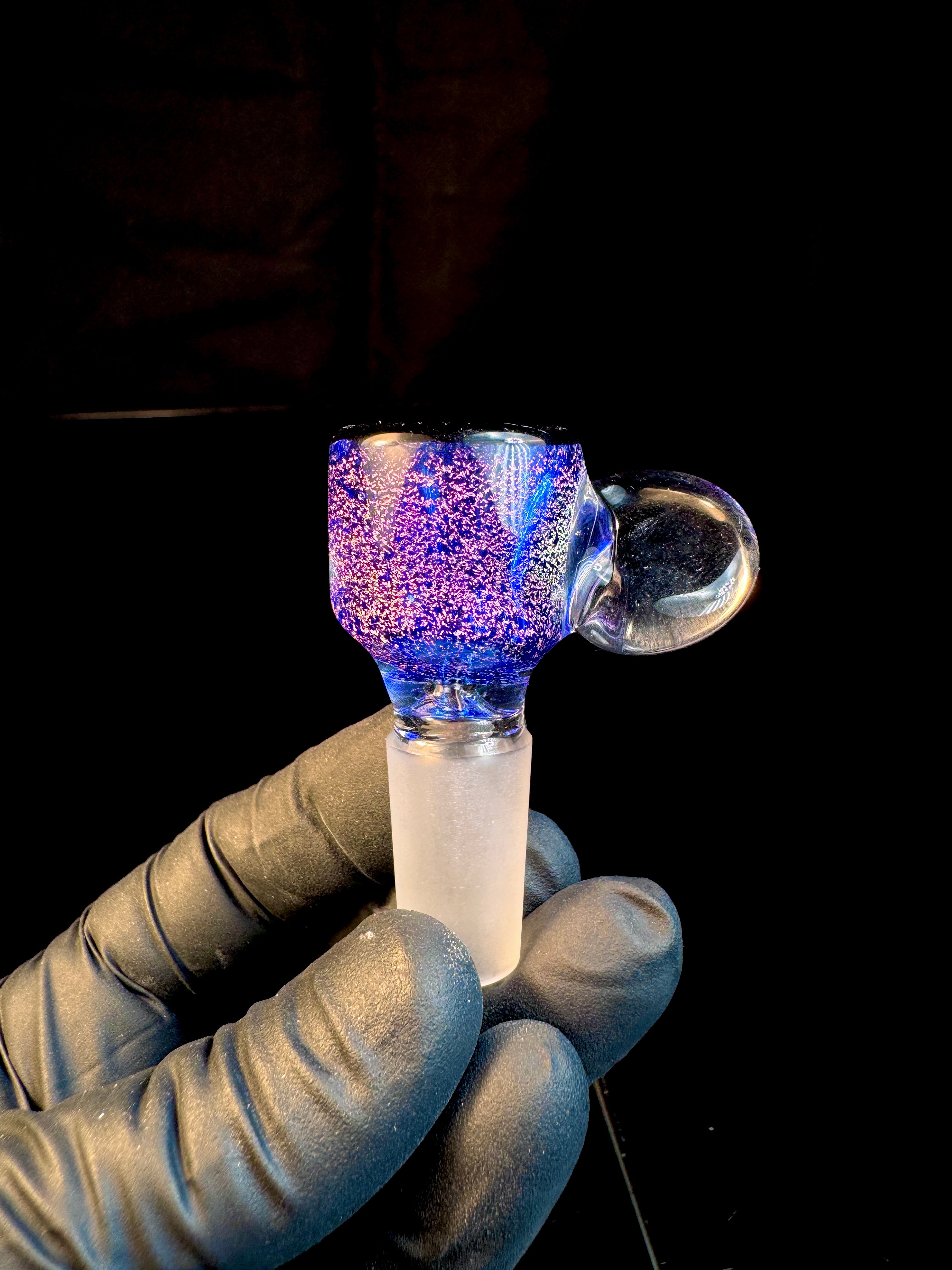 14mm Purple dichrouc snapper with lip wrap Slide