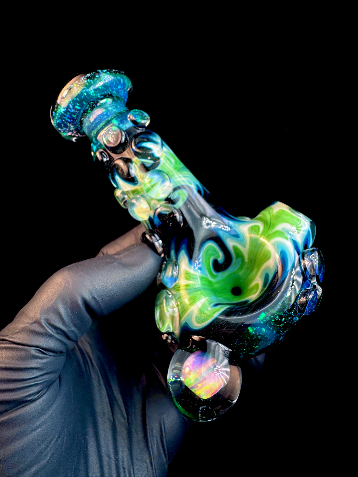 Wigwag opal pipe