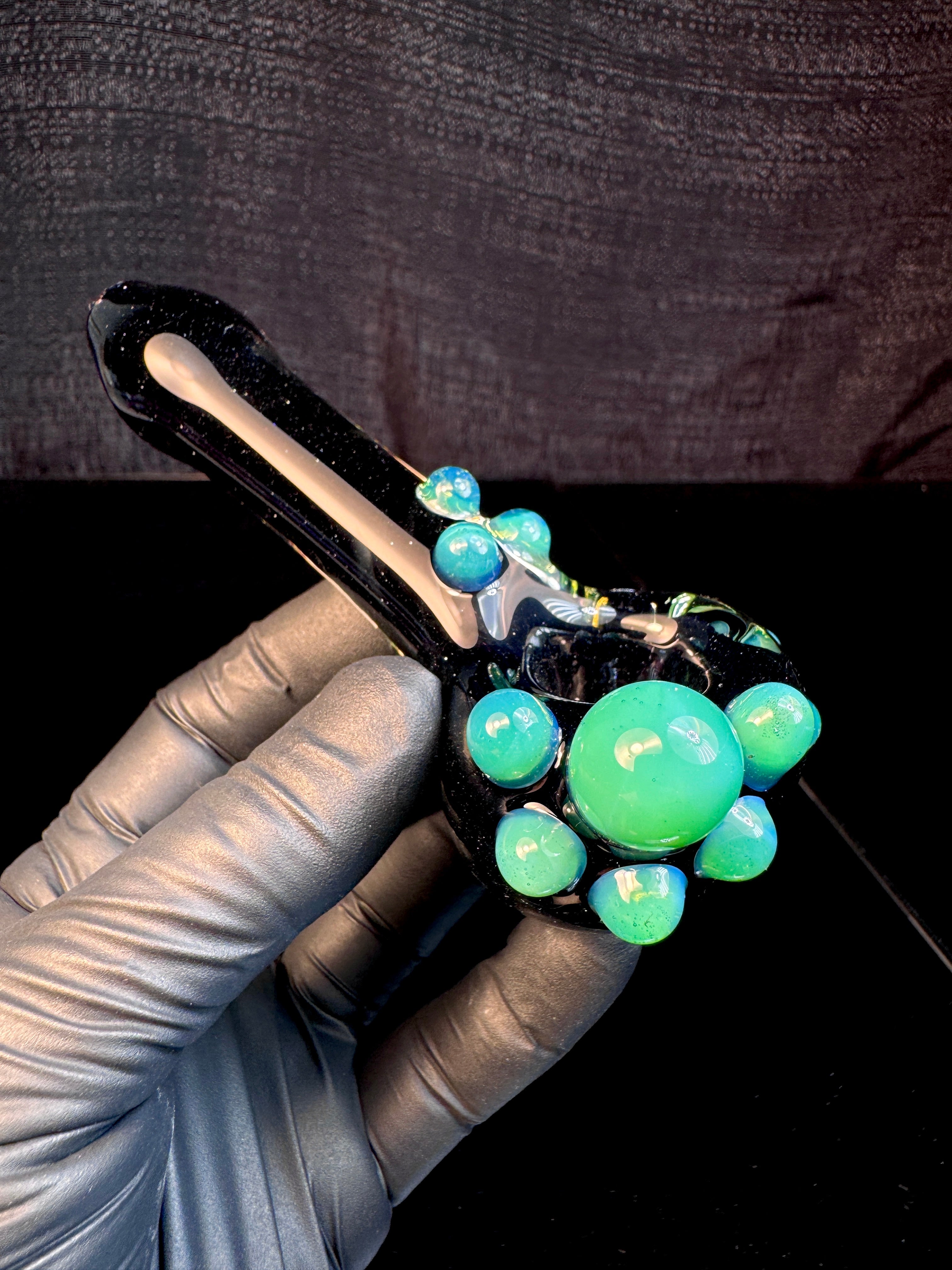 Galaxy black x Pink Slyme premium dot spoon
