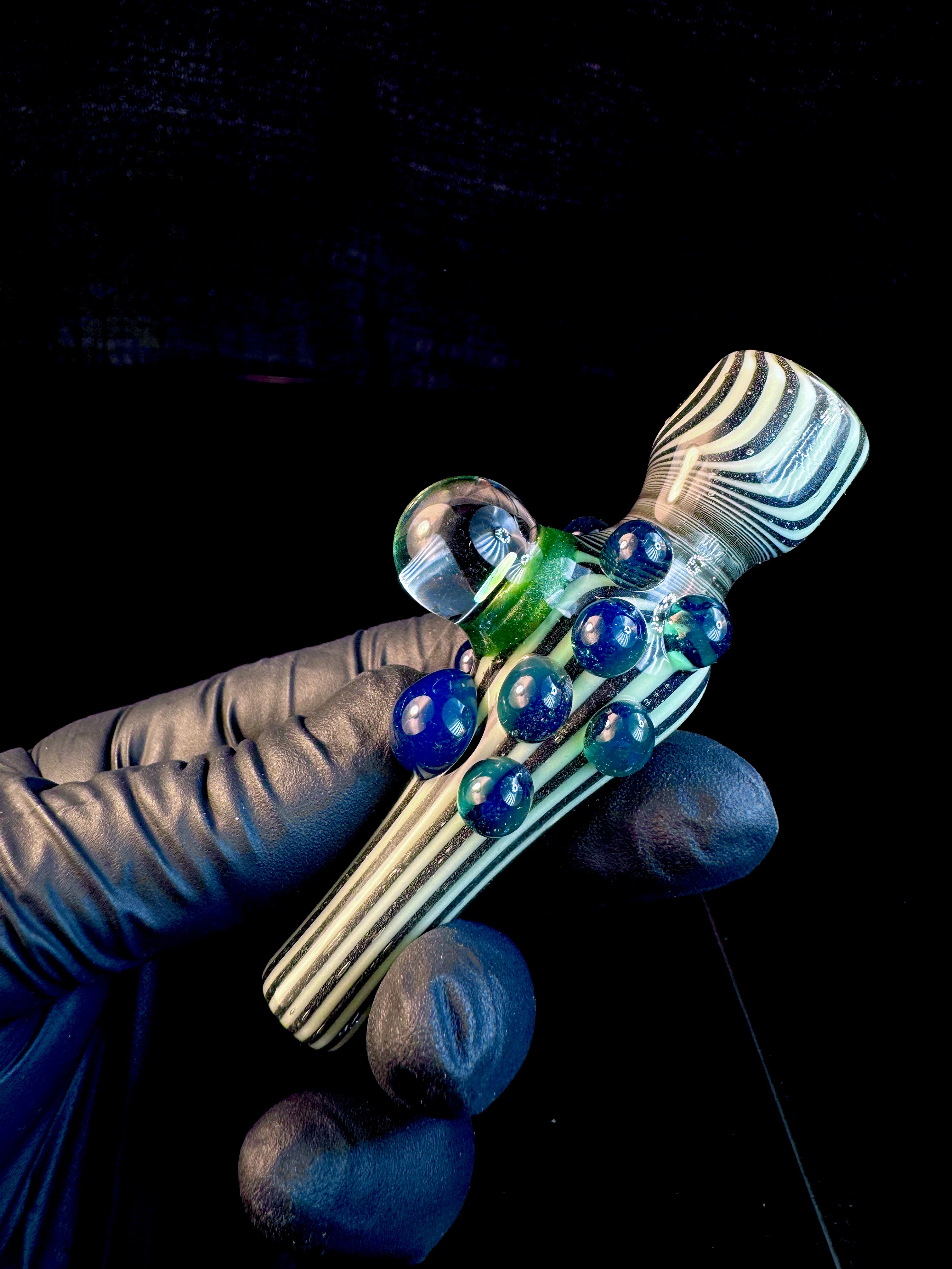 Milky slyme pinstripes opal chillum