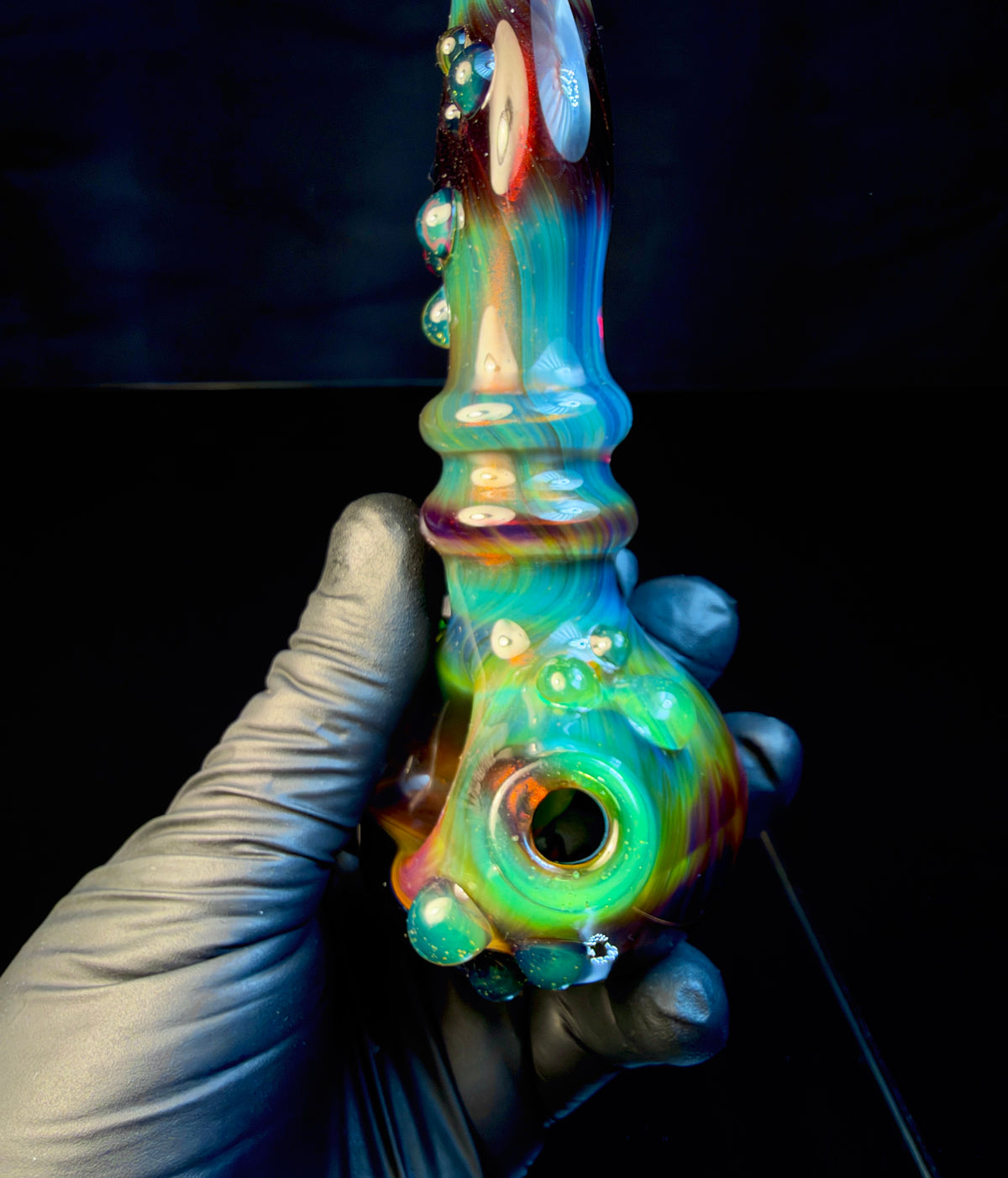 Wigwag opal pipe
