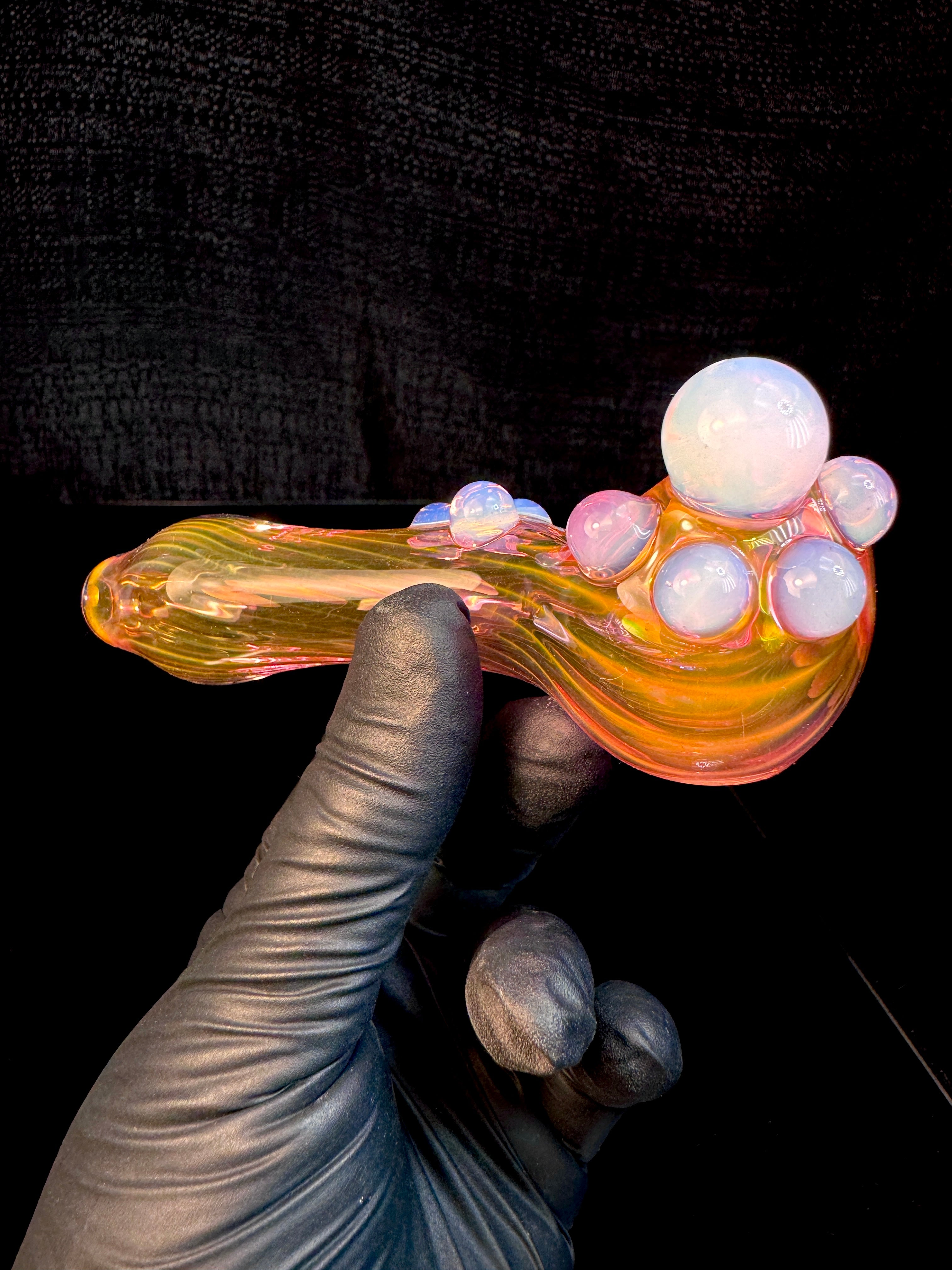 Gold fume x secret white dot spoon