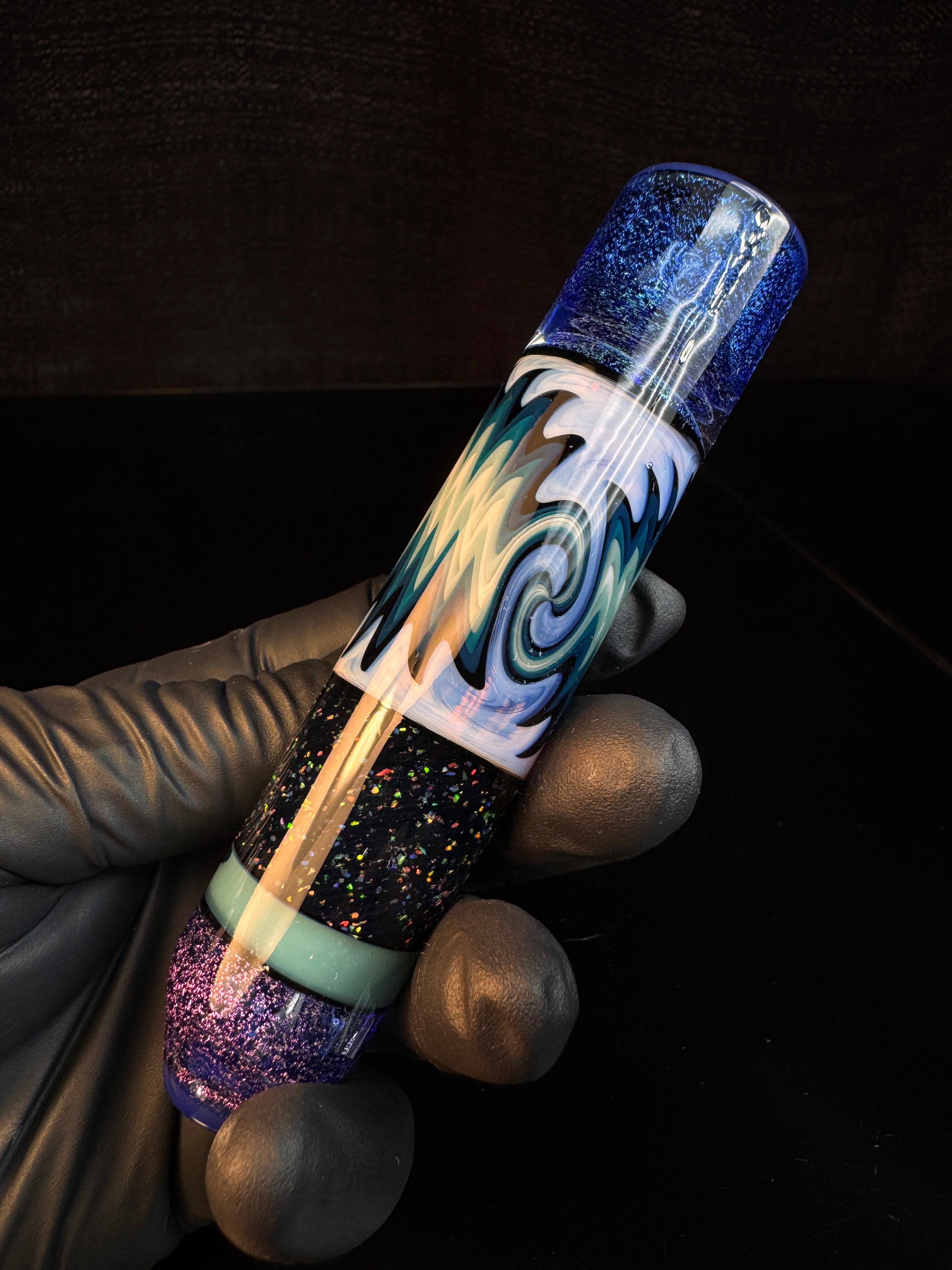 XL Purple/Blue Dichro Cropal Brickhouse