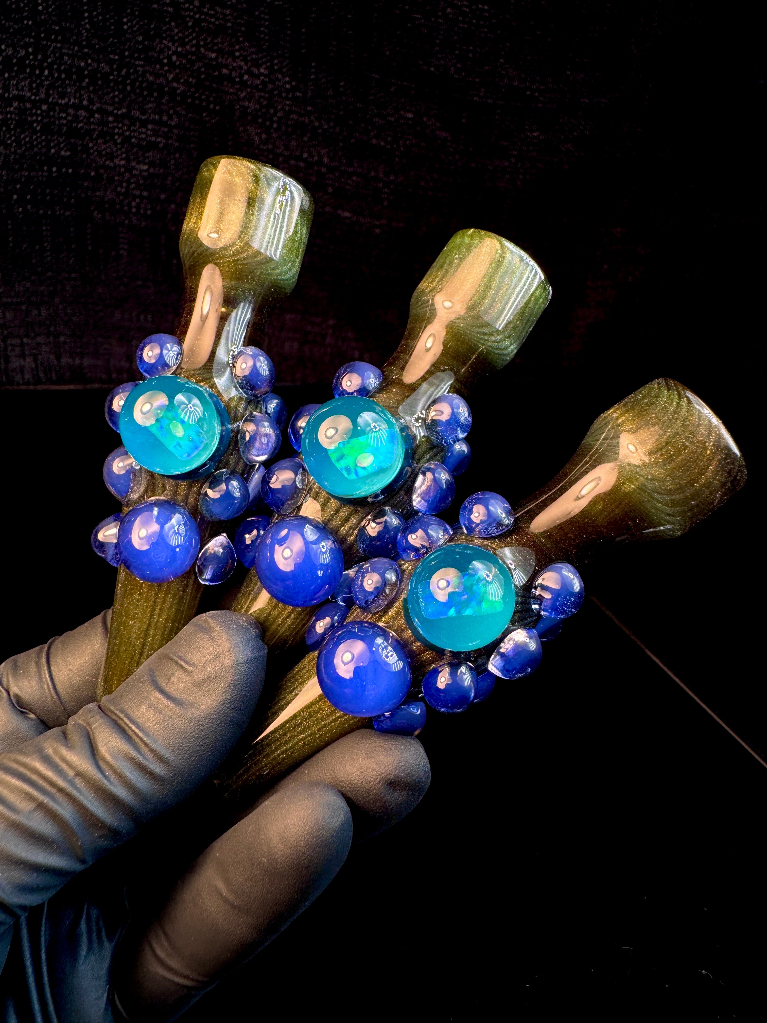 Jackpot x blue cheese Opal Chillum