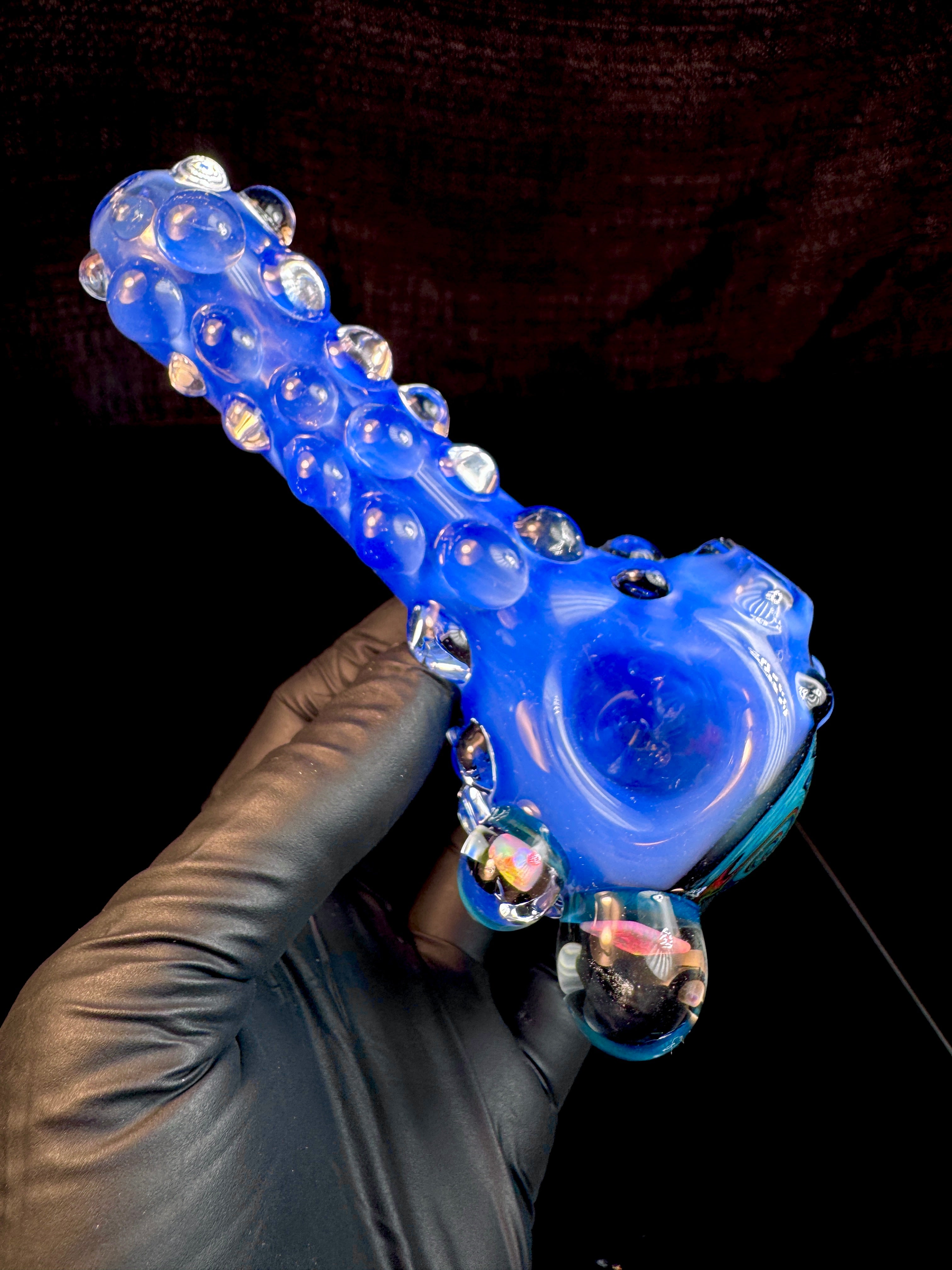 Blue Cheese Aqua Rainbow Double opal wigwag