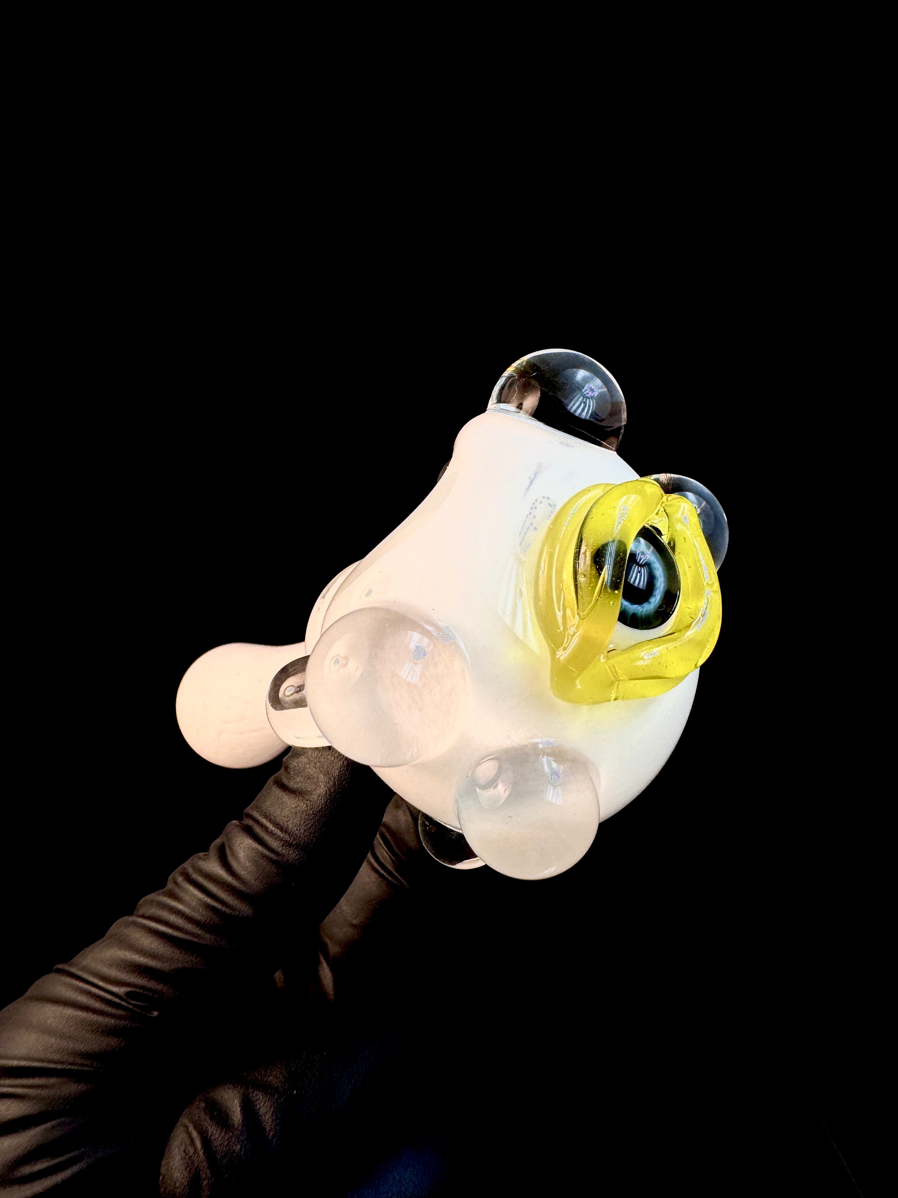 Star white x trans yellow eyeball monster