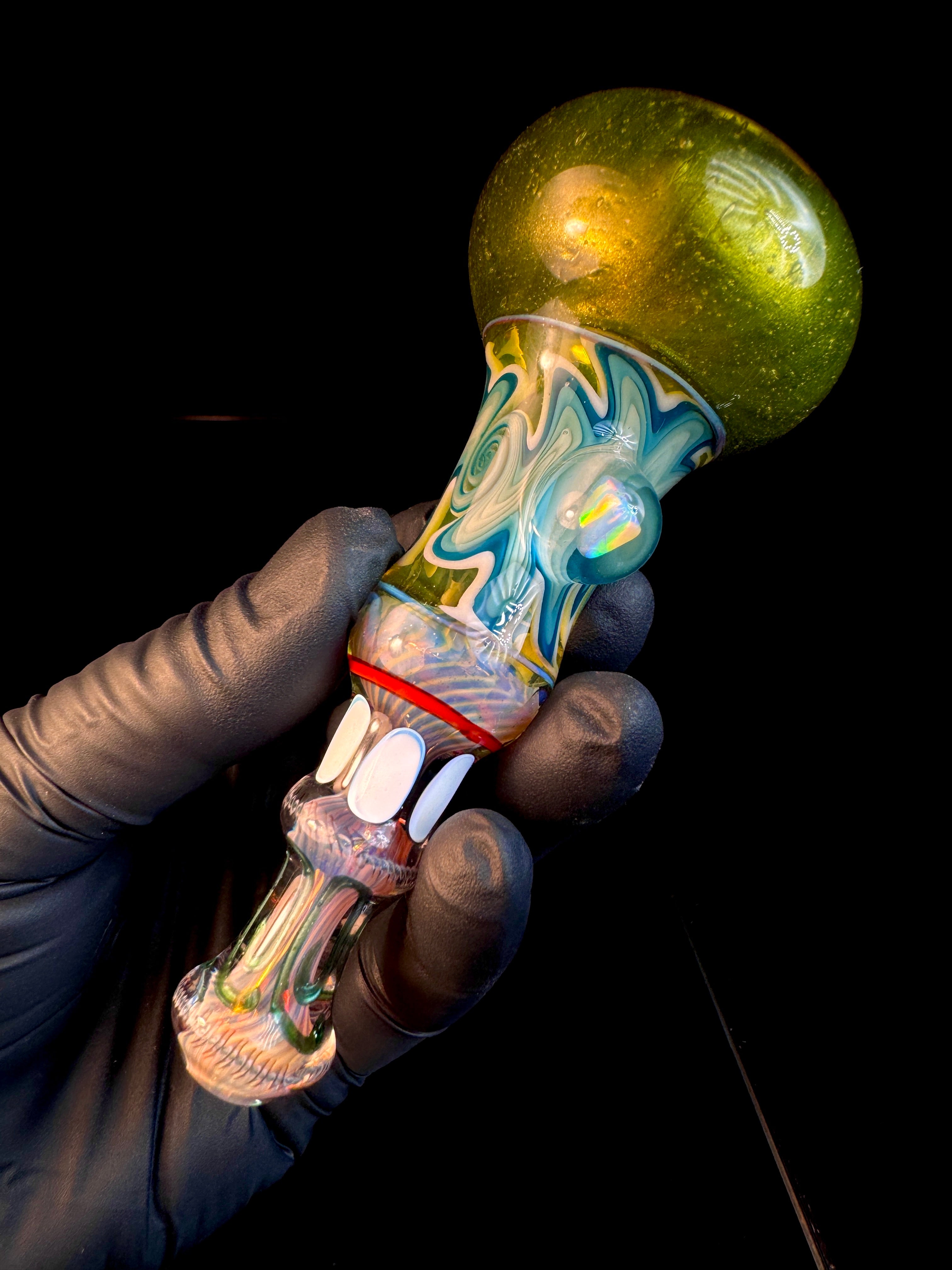 Ice fade x Gold Fume Push Chillum
