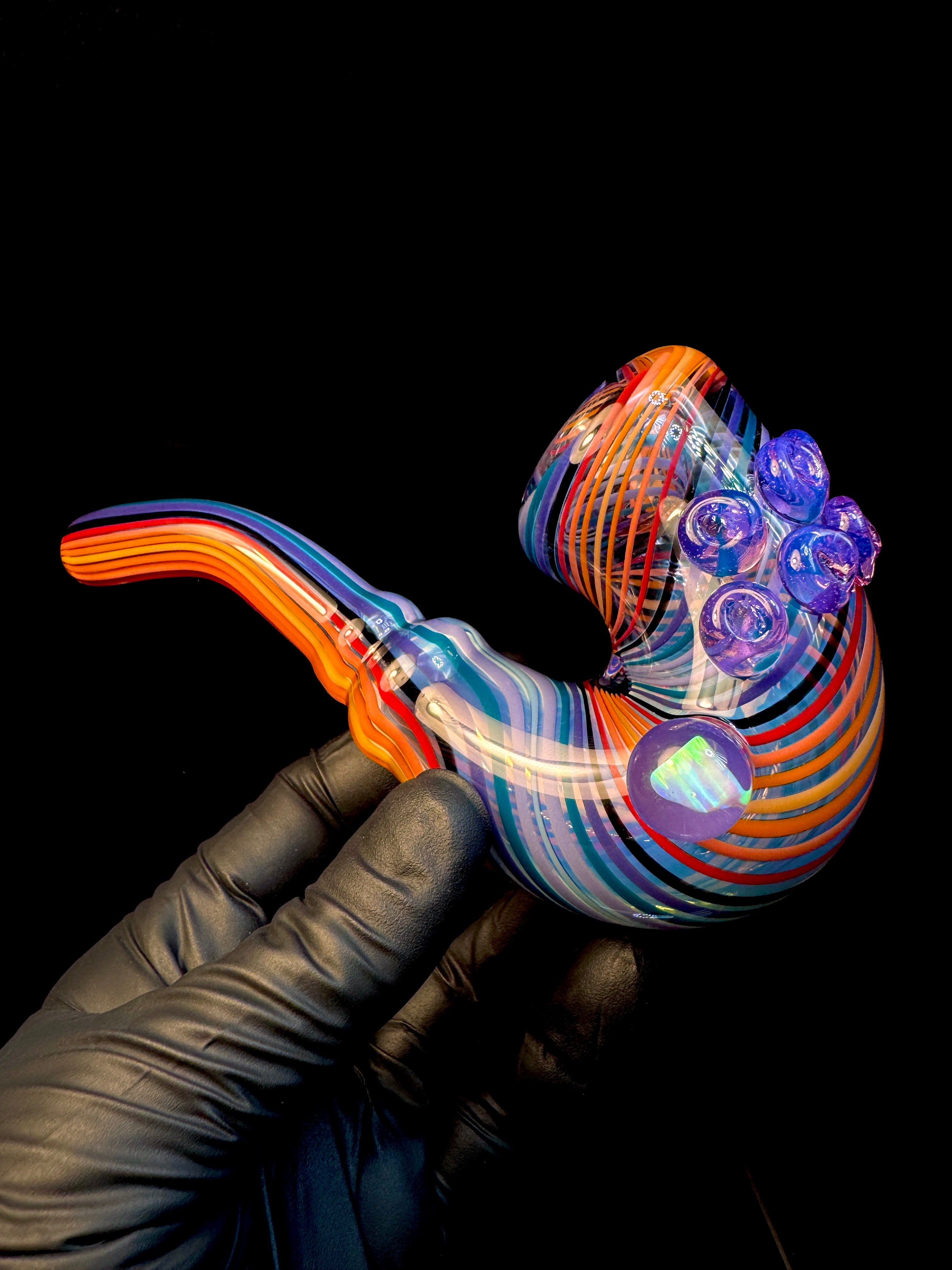 Fumed linework opal lock