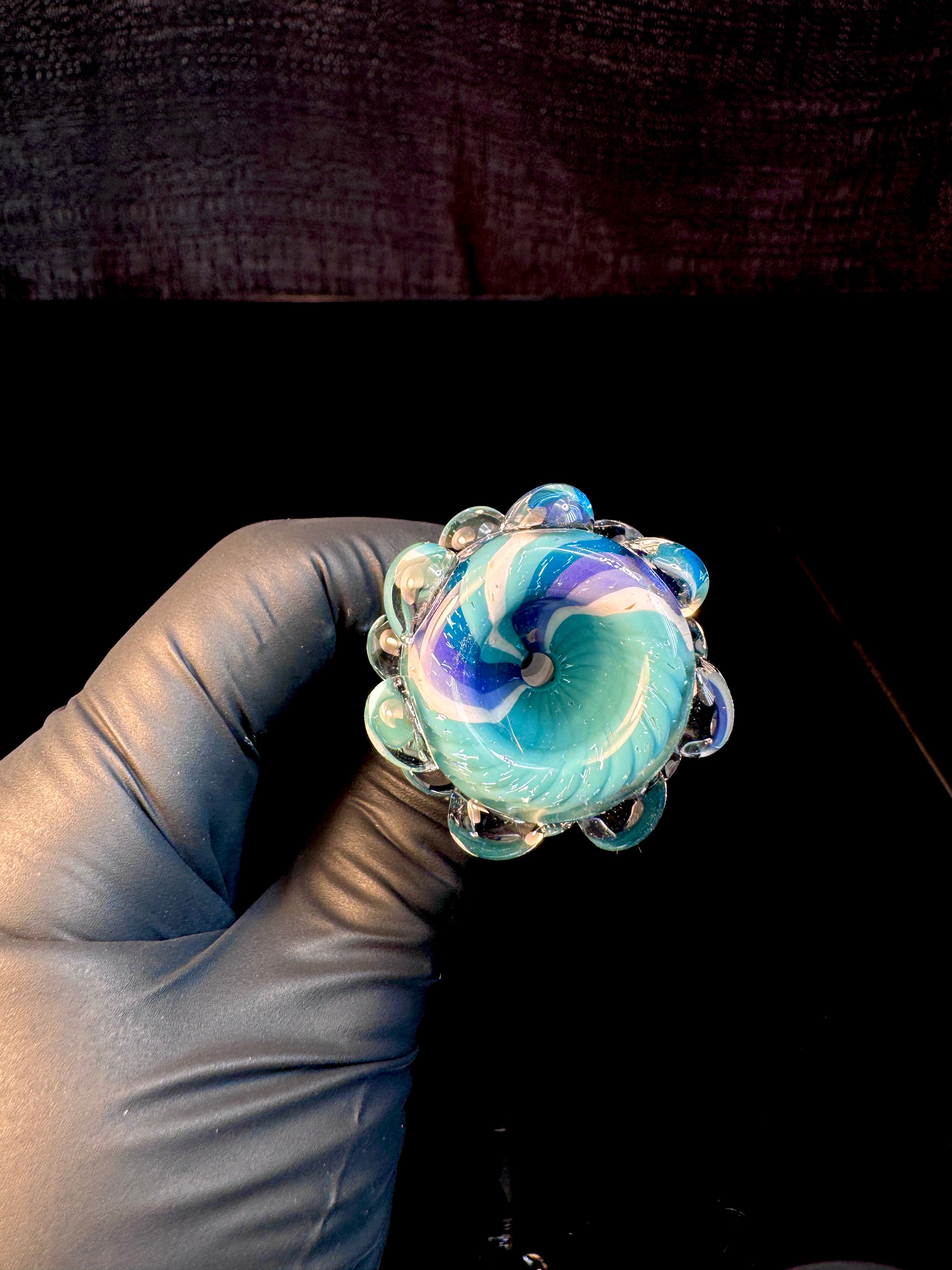 10mm Twisted dichroic dot bowl
