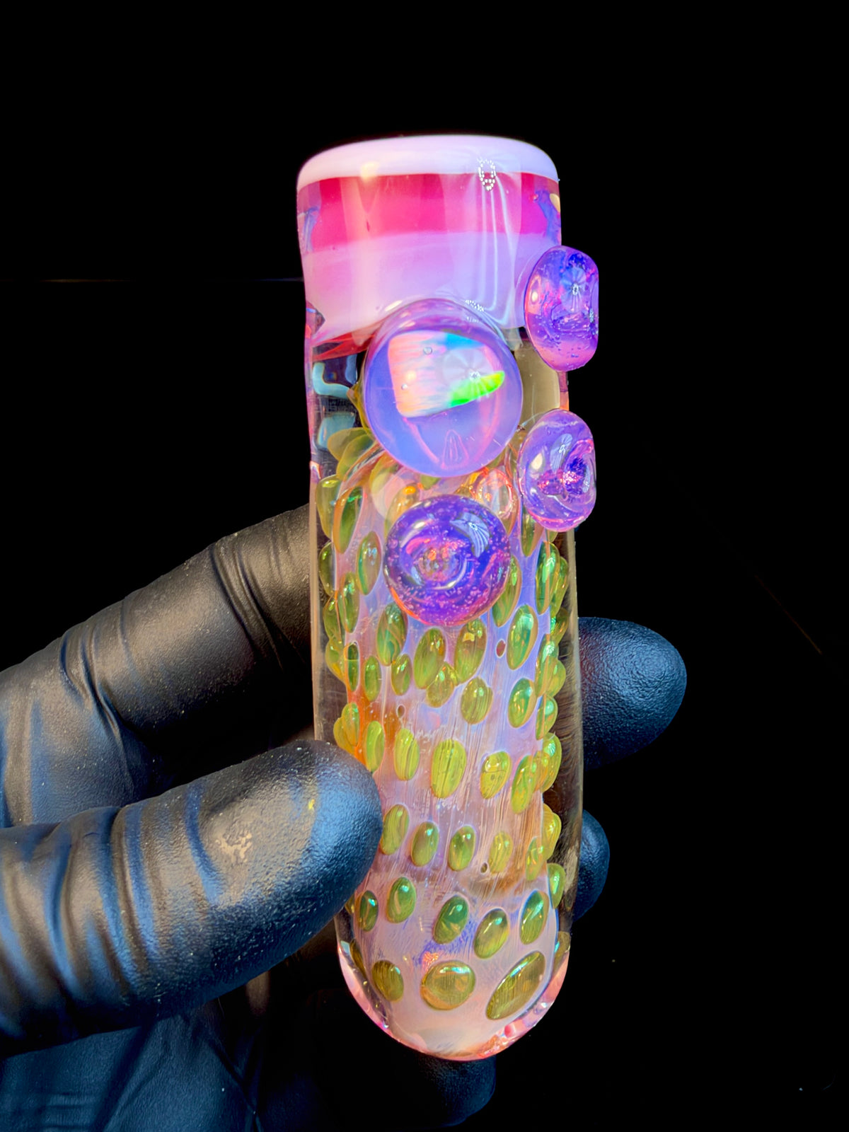 Fumed opal brickhouse chillum