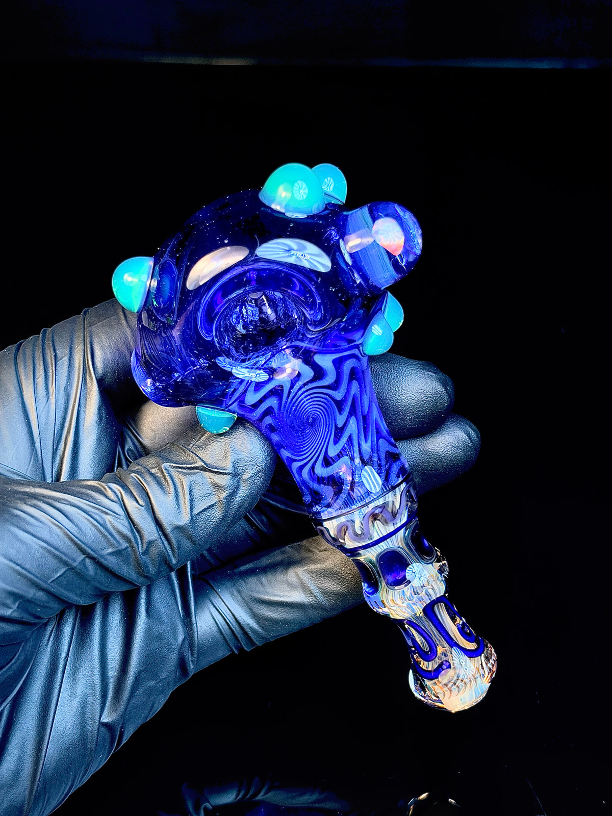 Brilliant Blue wigwag spoon