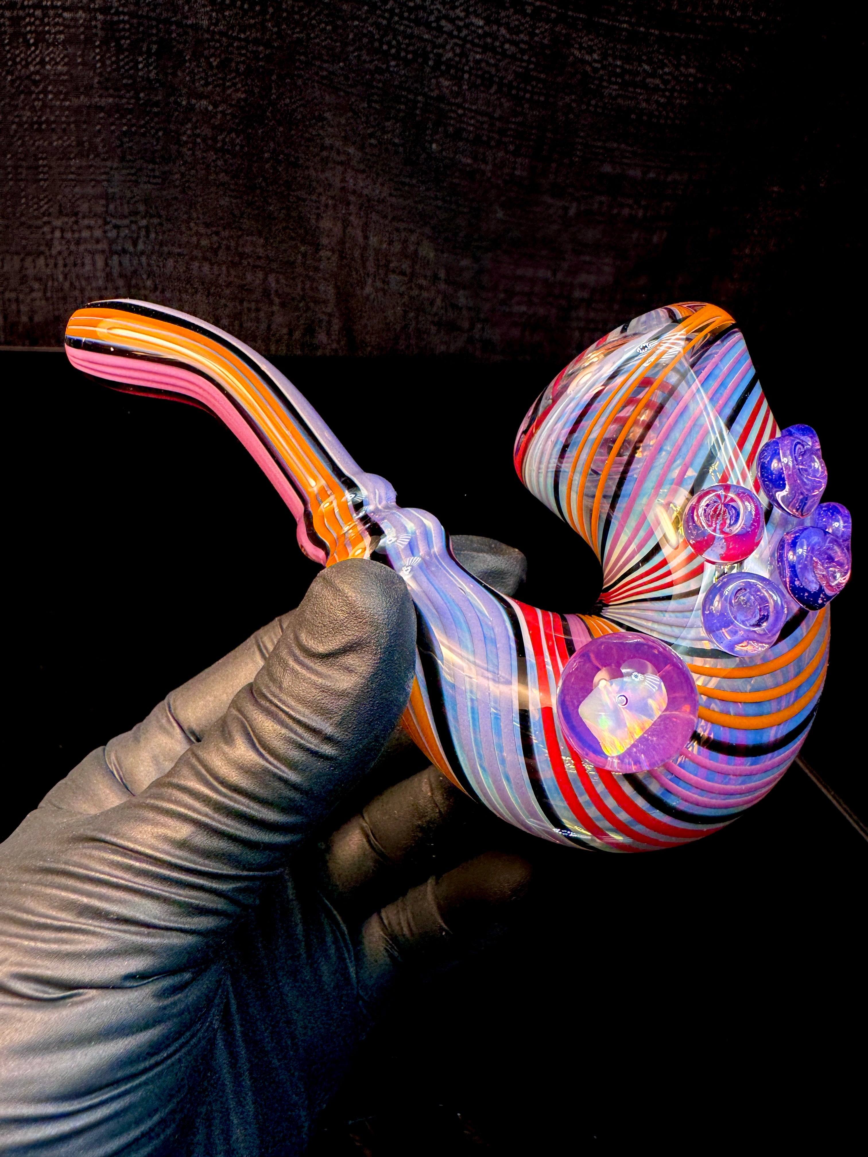 Fumed linework opal lock