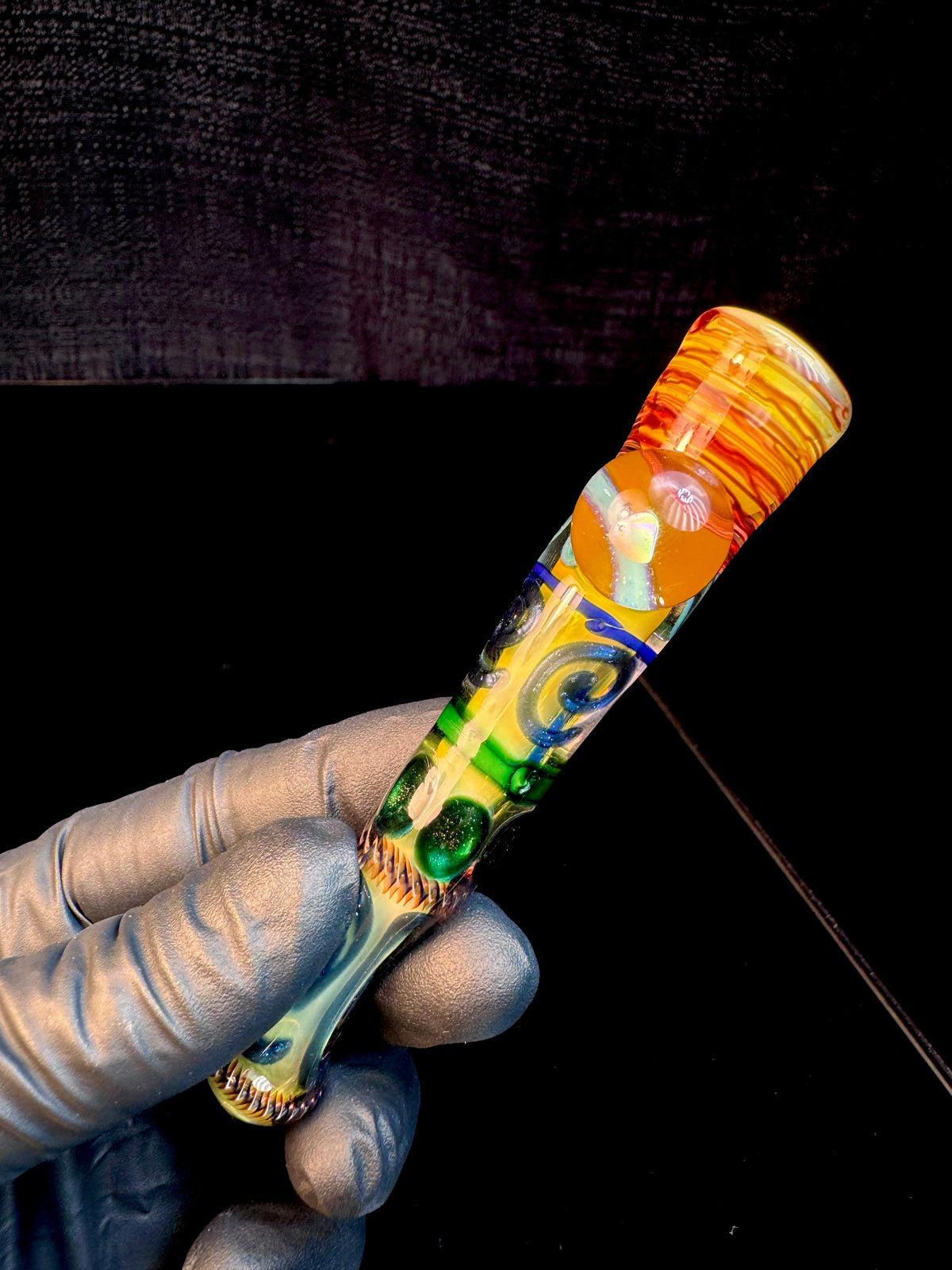 Gold fumed inside out bat