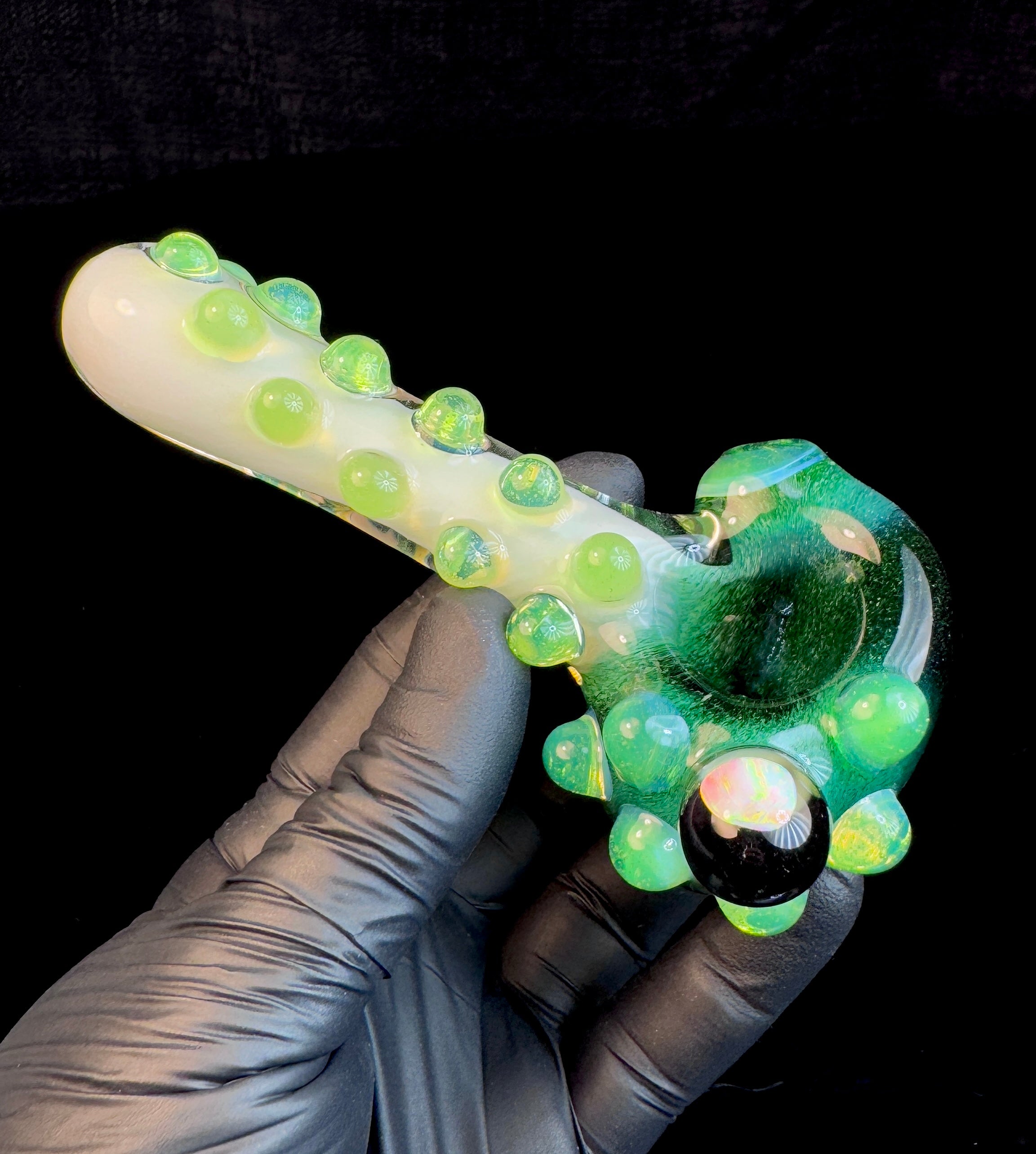 Exp x star white opal pipe