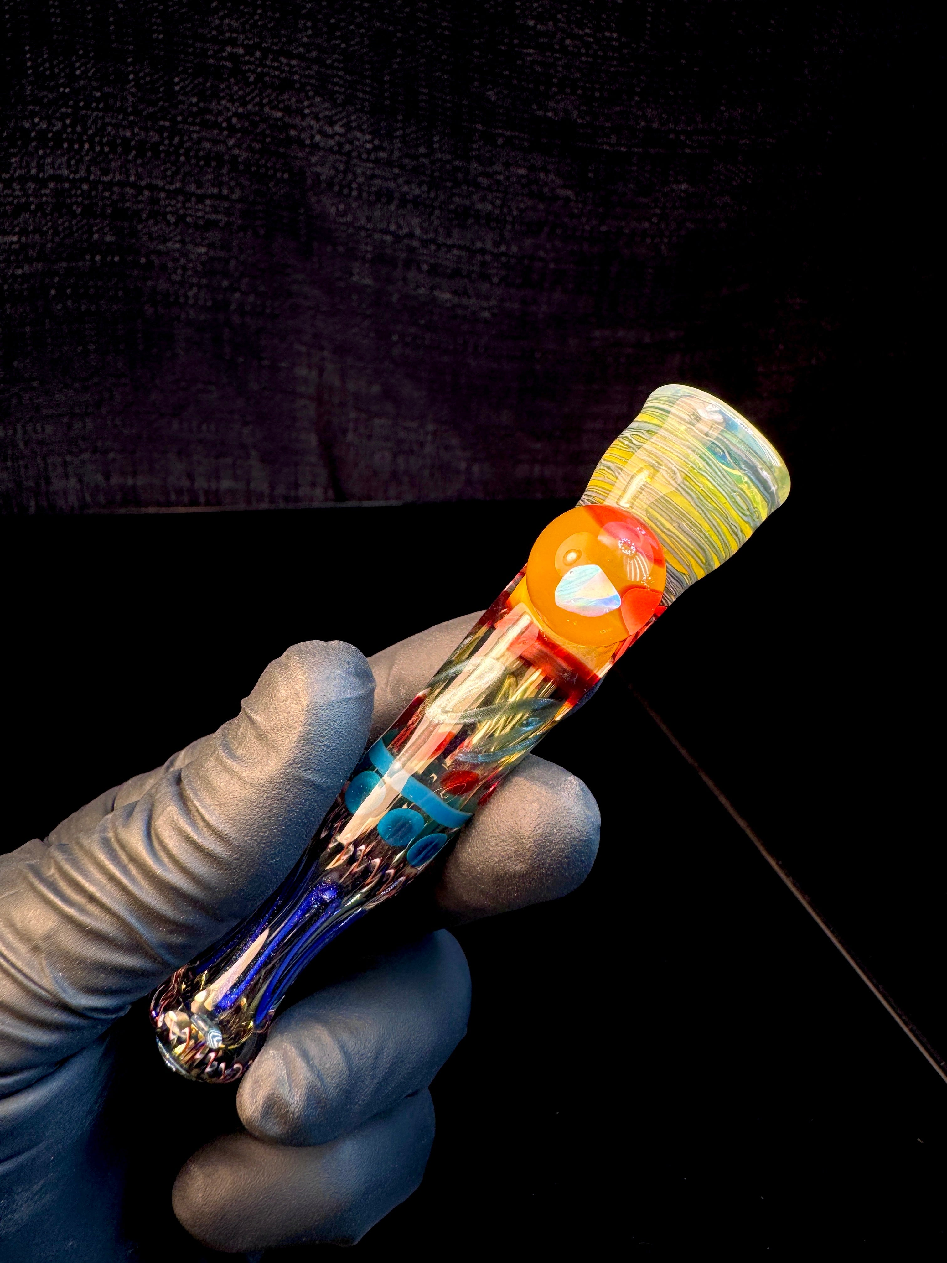 Gold fumed inside out bat