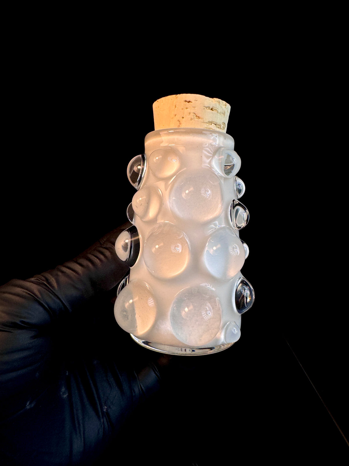 XL Star white flat bottom nug Jar