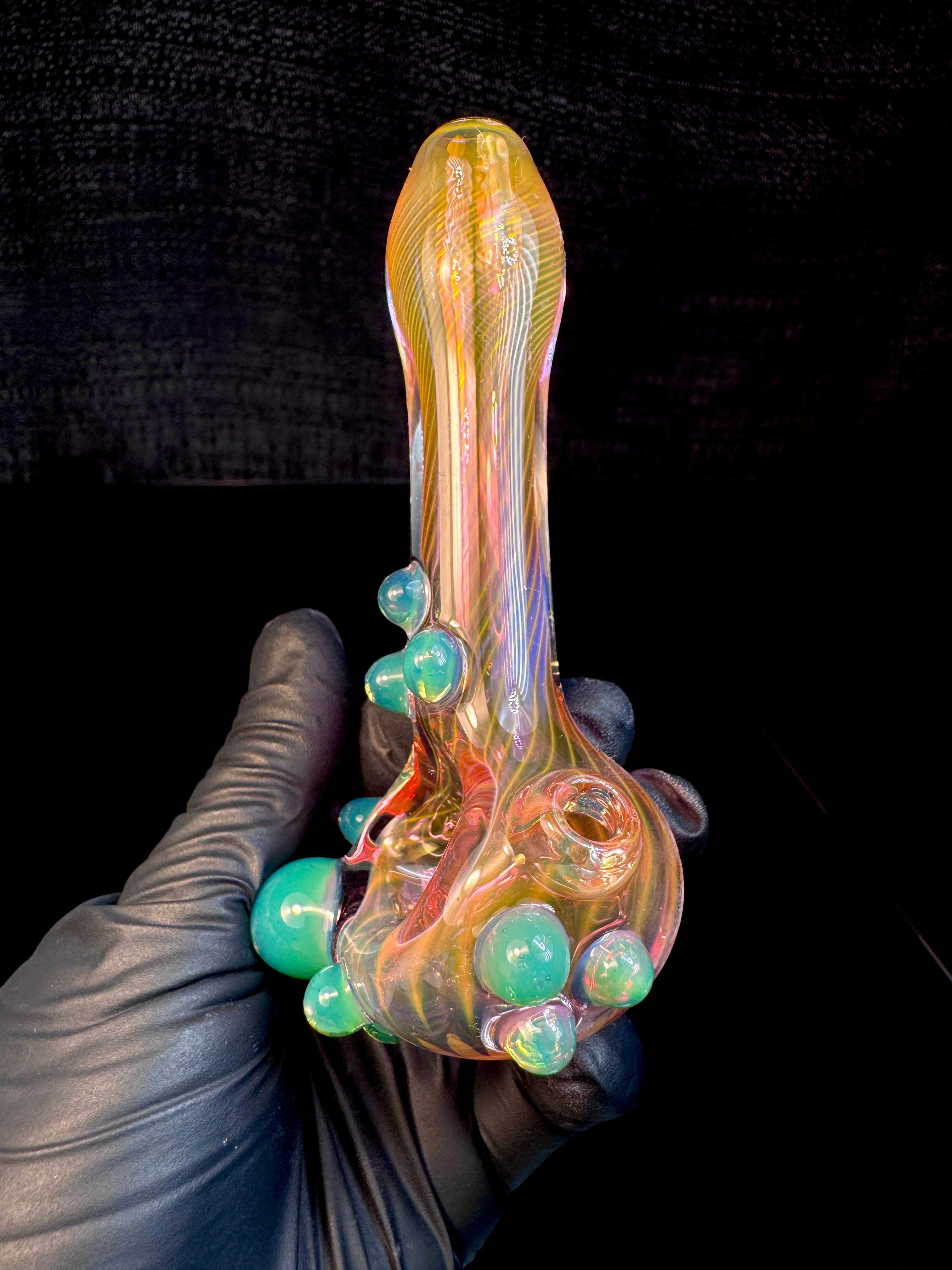 Gold fume x slyme dot spoon